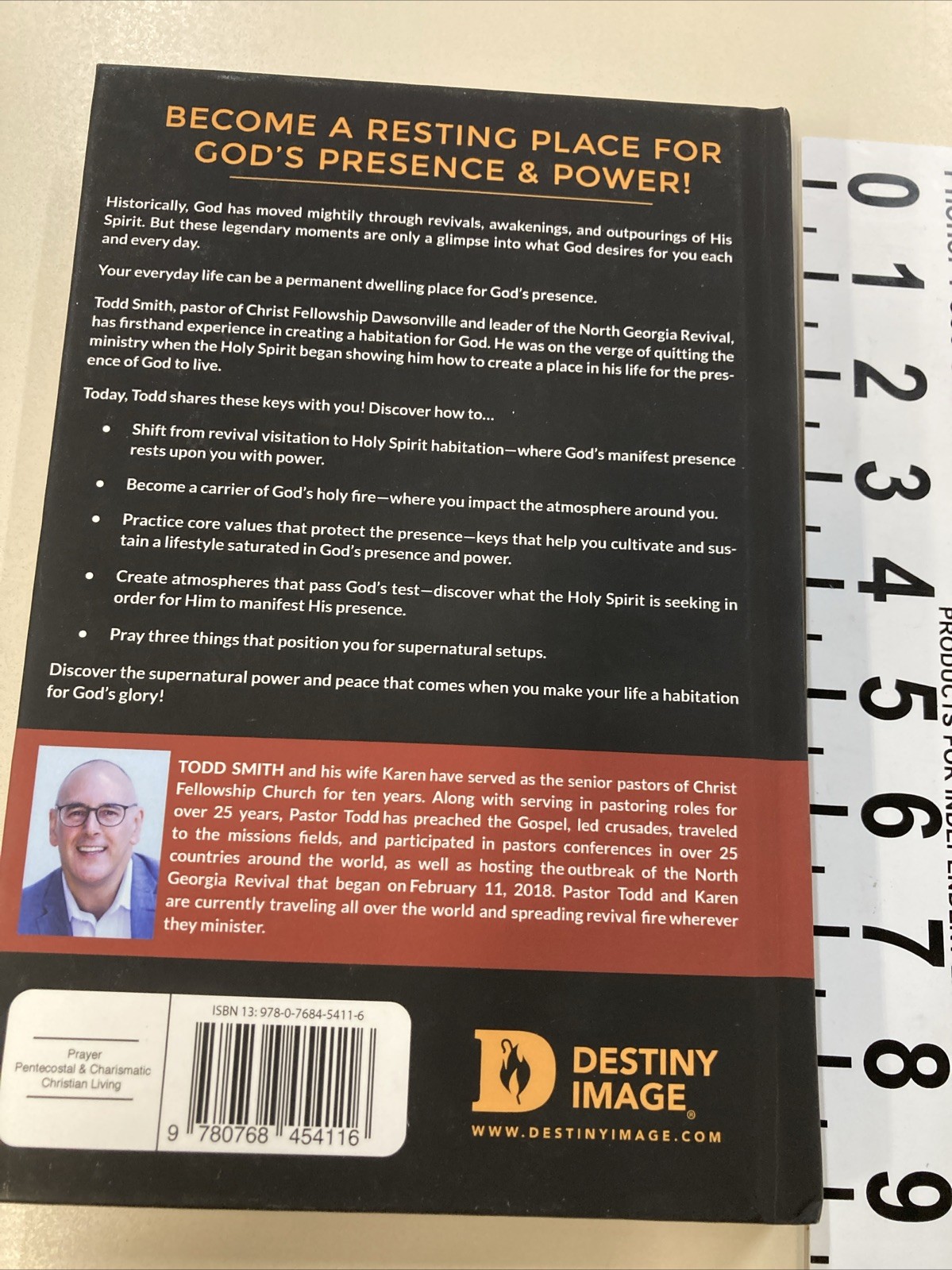 Creating A Habitation For God’s Glory HC Todd Smith 2020 Destiny Image As New