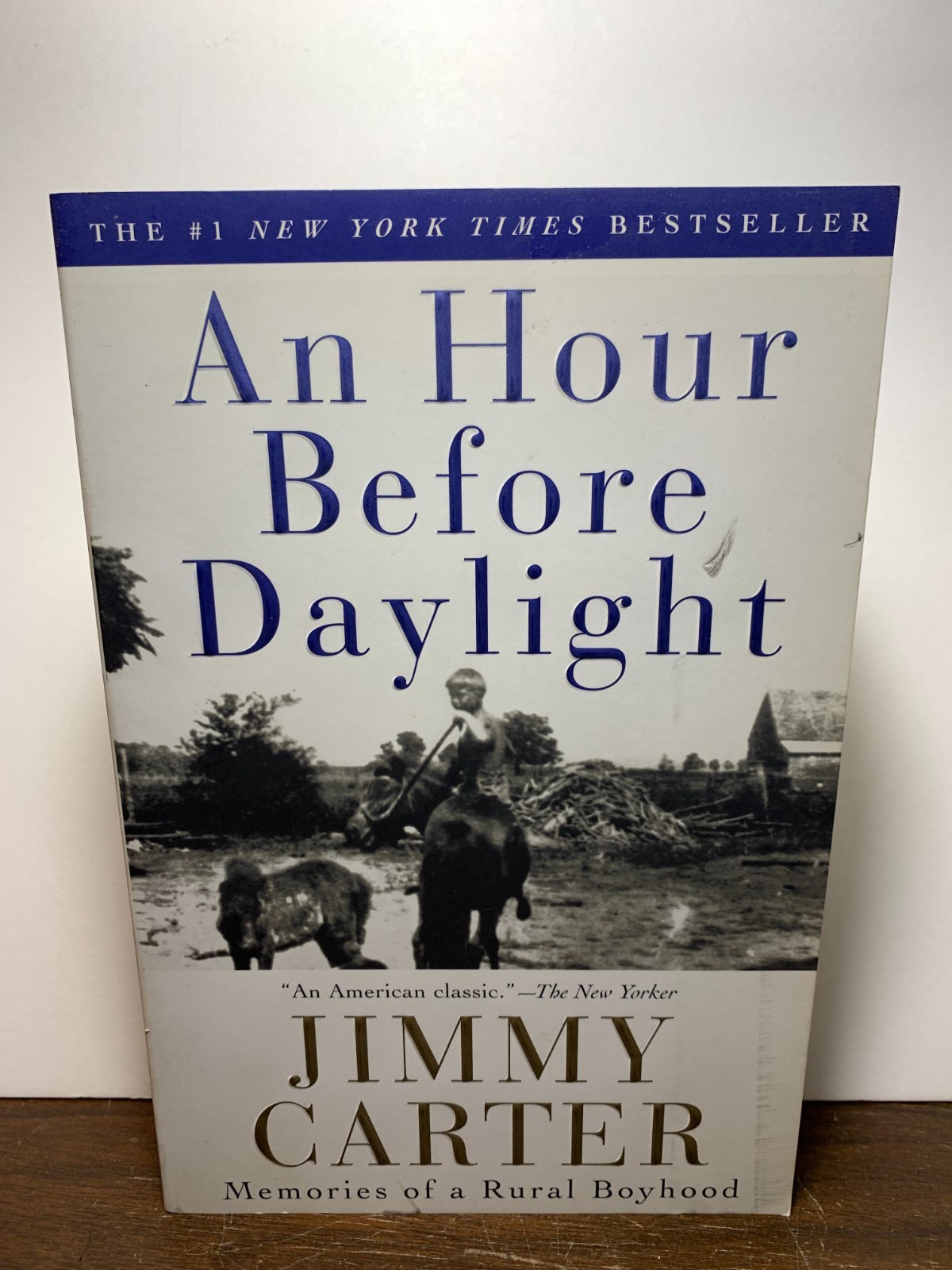 BOOK/ AN HOUR BEFORE DAYLIGHT/ JIMMY CARTER/2001
