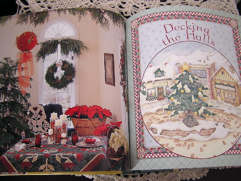Joyful Traditions for Holidays Hardcover Christmas Book Decorating Entertaining