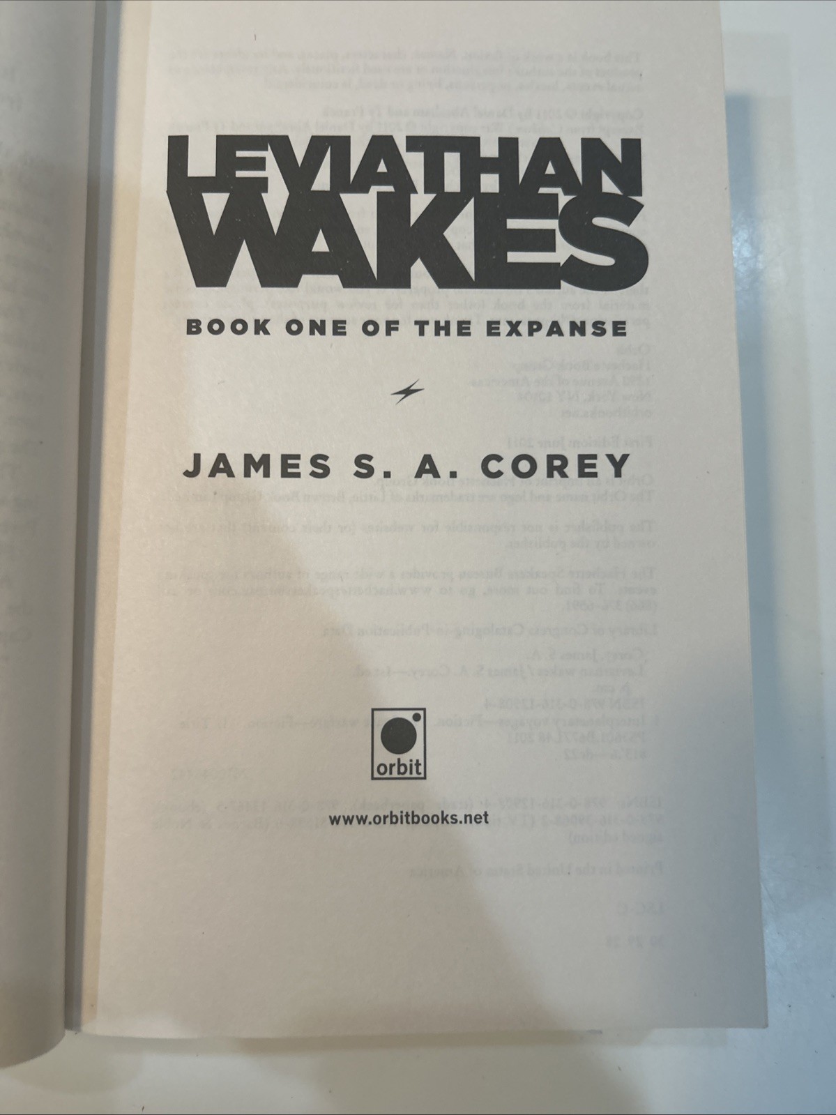 Leviathan Wakes Paperback James S. A. Corey