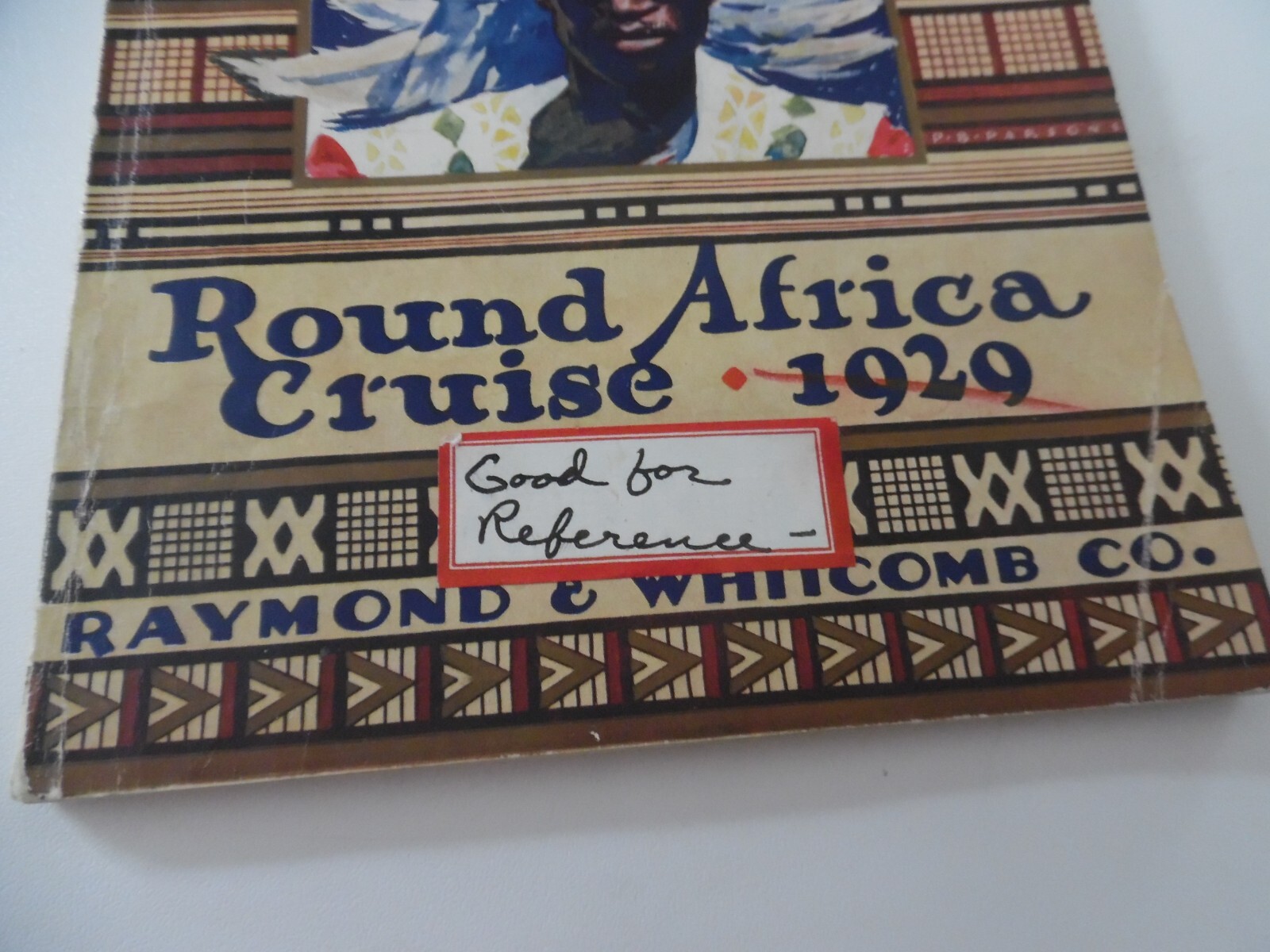 Round Africa Cruise 1929 TRAVEL DETAILS INFO BOOKLET PICTURES 88 PAGES