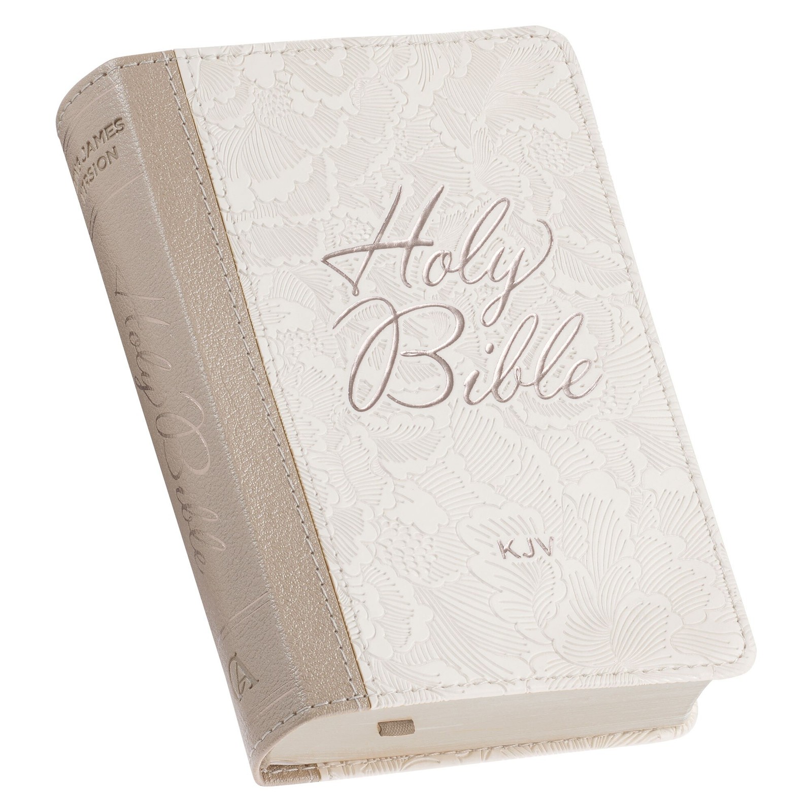 KJV Holy Bible, Mini Pocket Size, Red Letter Edition, Reading Plan, Thematic