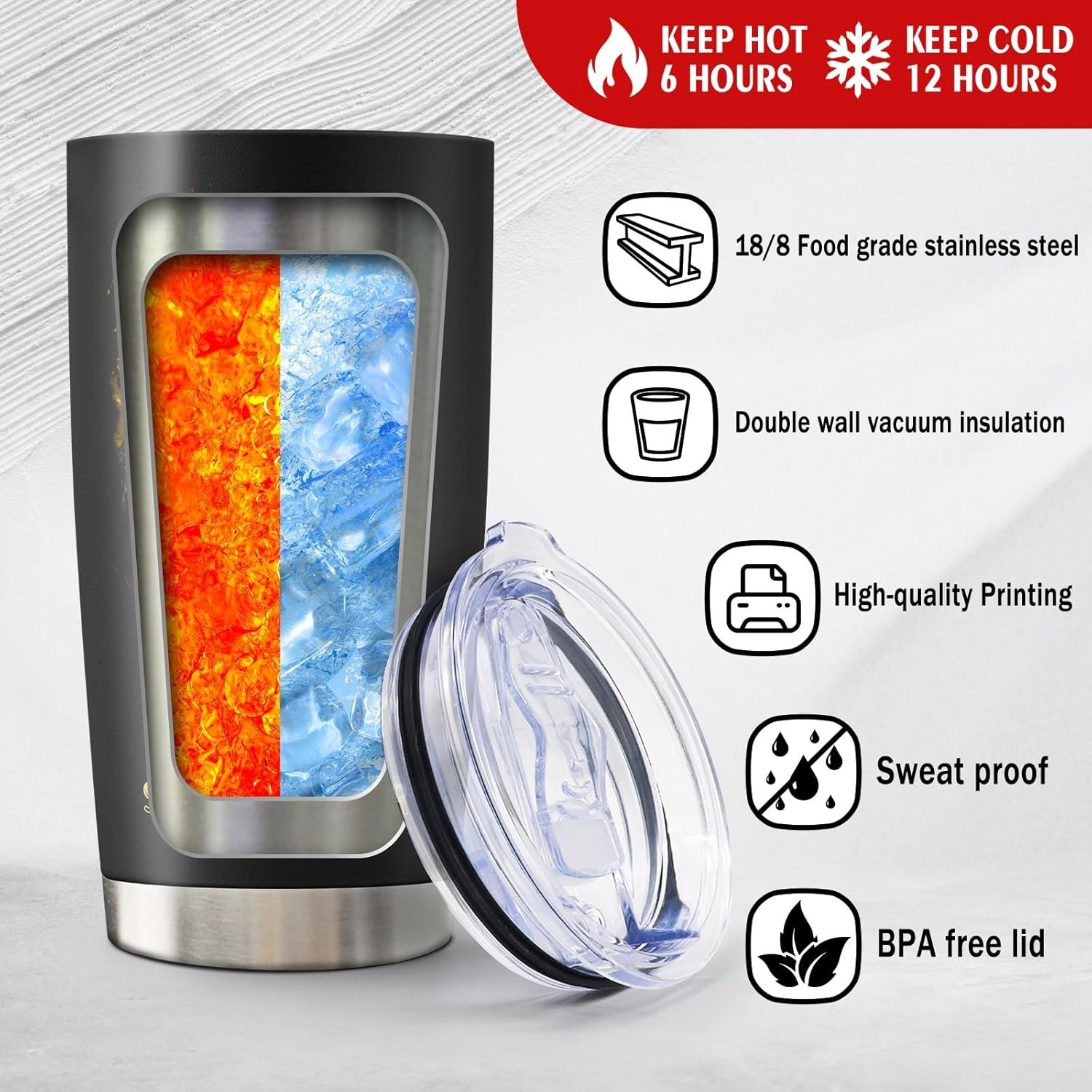 Versatile 20oz Stainless Steel Tumbler for Son-In-Law – Ideal for Home & Travel
