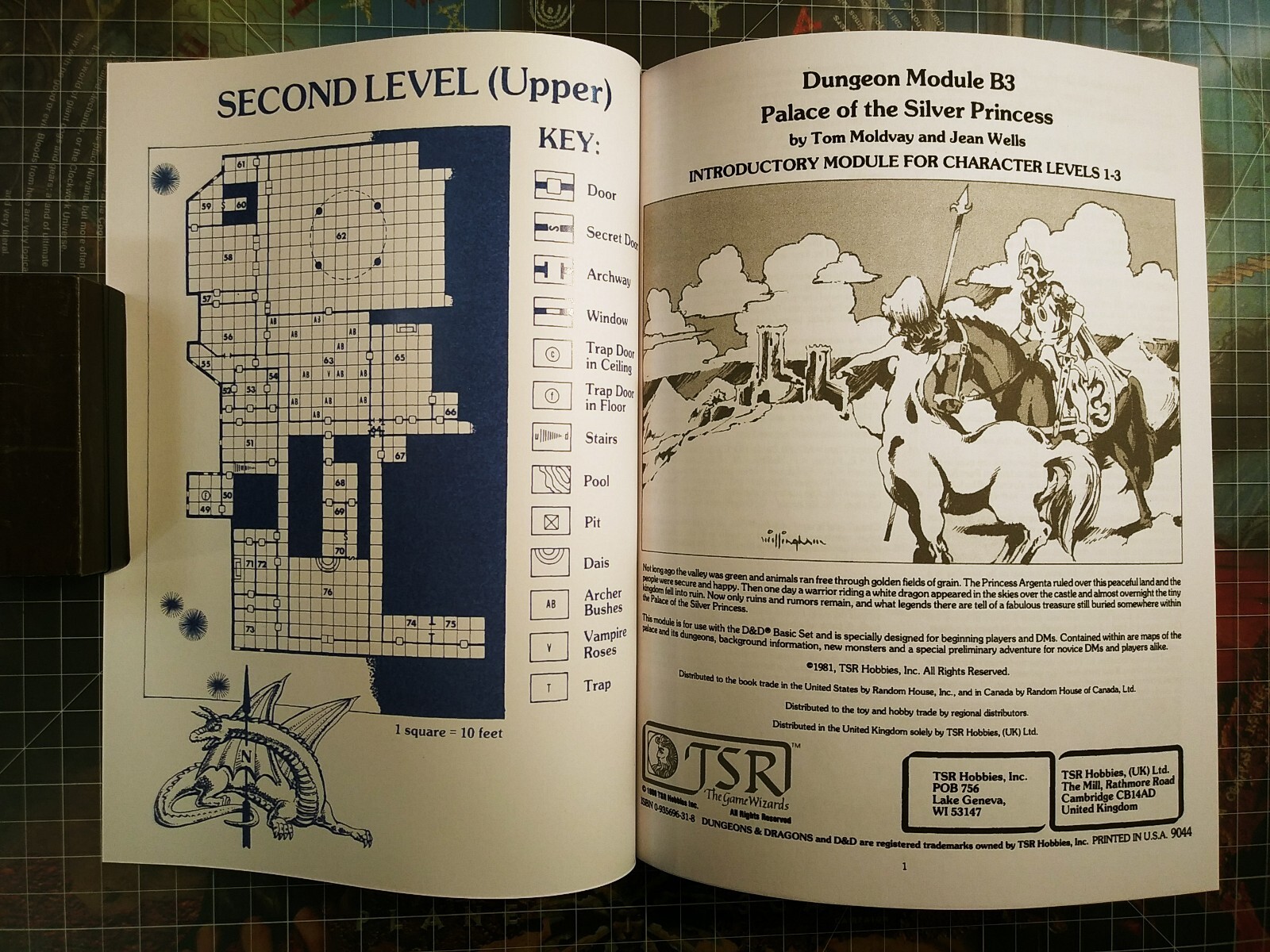 B3 Palace of the Silver Princess – Dungeons & Dragons – D&D
