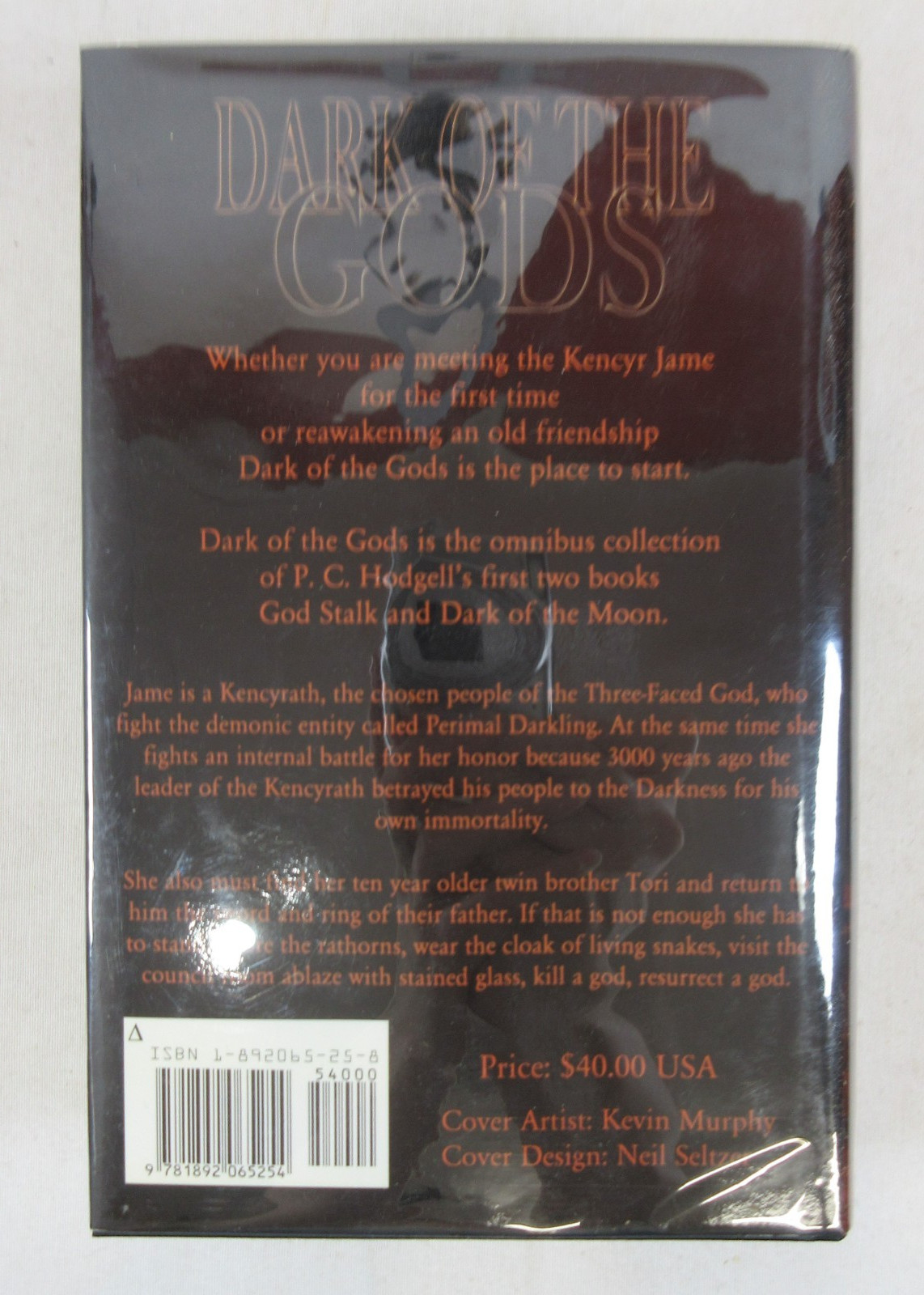 SIGNED 1st ED „DARK OF THE GODS“ P.C. Hodgell 2000 Meisha Merlin HARDBACK DJ