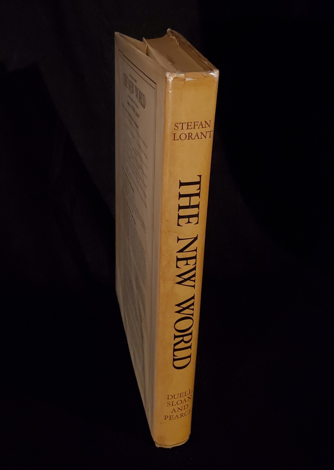 The New World-Stefan Lorant Hardback w/Dustjacket 1965 1st Revised Ed.