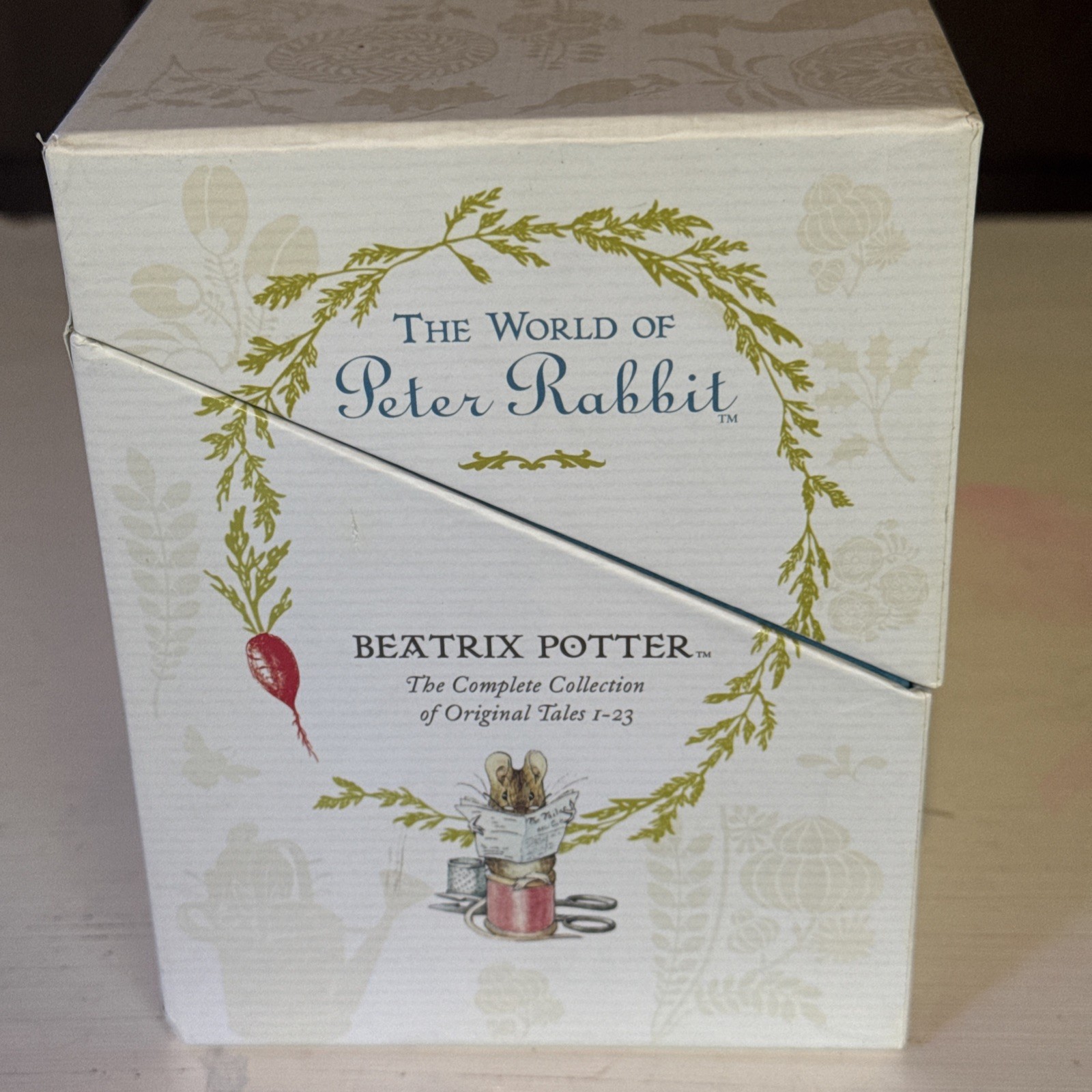 Beatrix Potter World Of Peter Rabbit Tales Complete Collection 1-23 Book Set Box