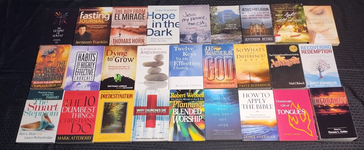 Christian Book Bundle – Start or Expand Your Faith-Based Library