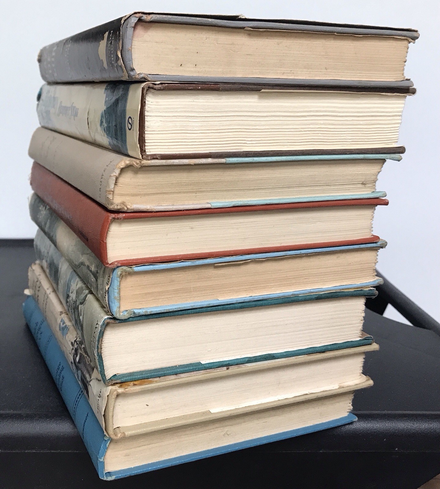 Romance Hardcovers. Lot of 8 Books. Vintage, Fiction. 1940’s, 1950’s 1980’s. B