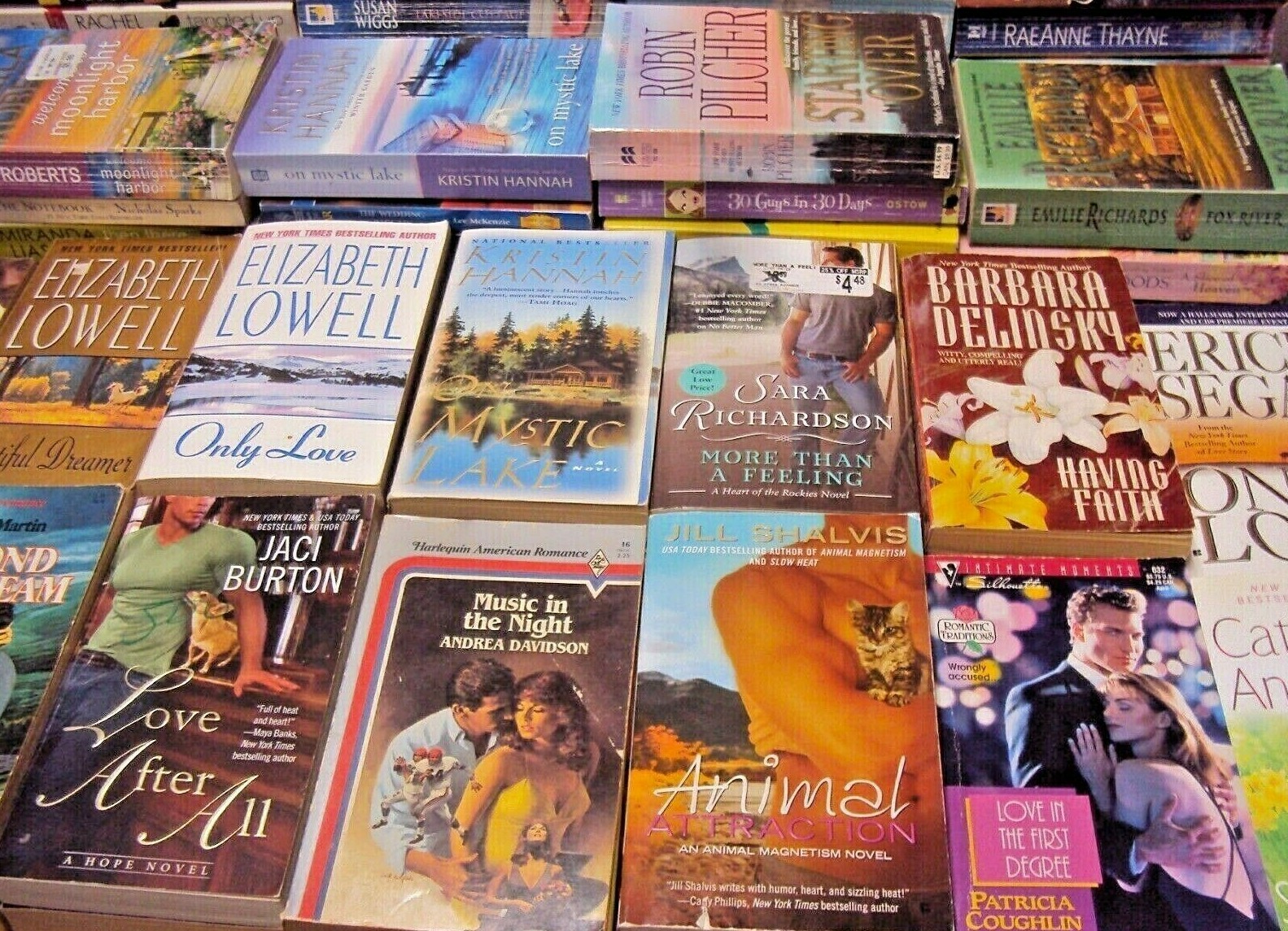 Huge Big Lot 100 Contemporary Romance PB Book – RANDOM MIX Pick, Assorted Author