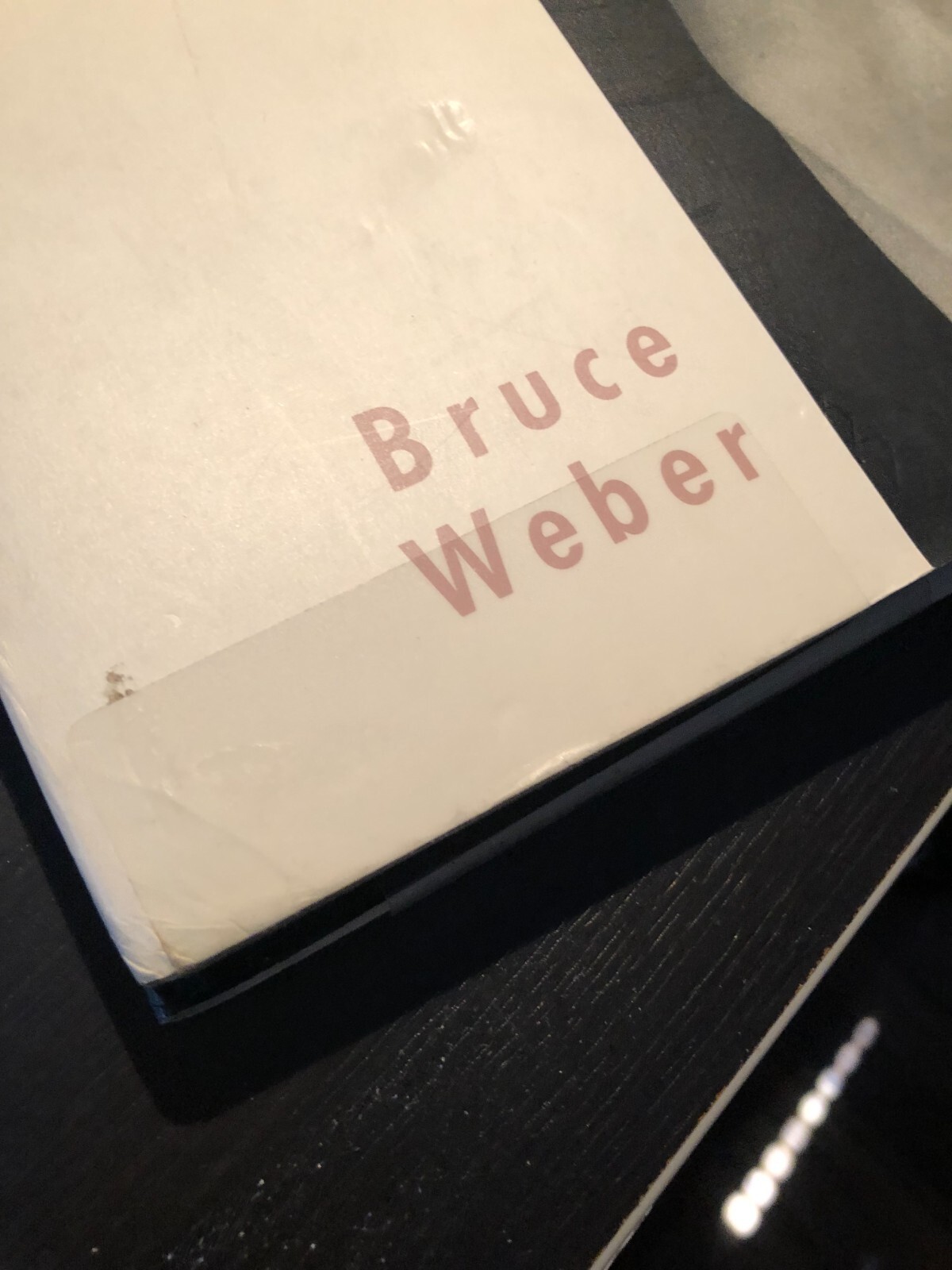 Bruce Weber Photo Book by Bruce Weber Vintage Rare 1983 Twelvetrees Press