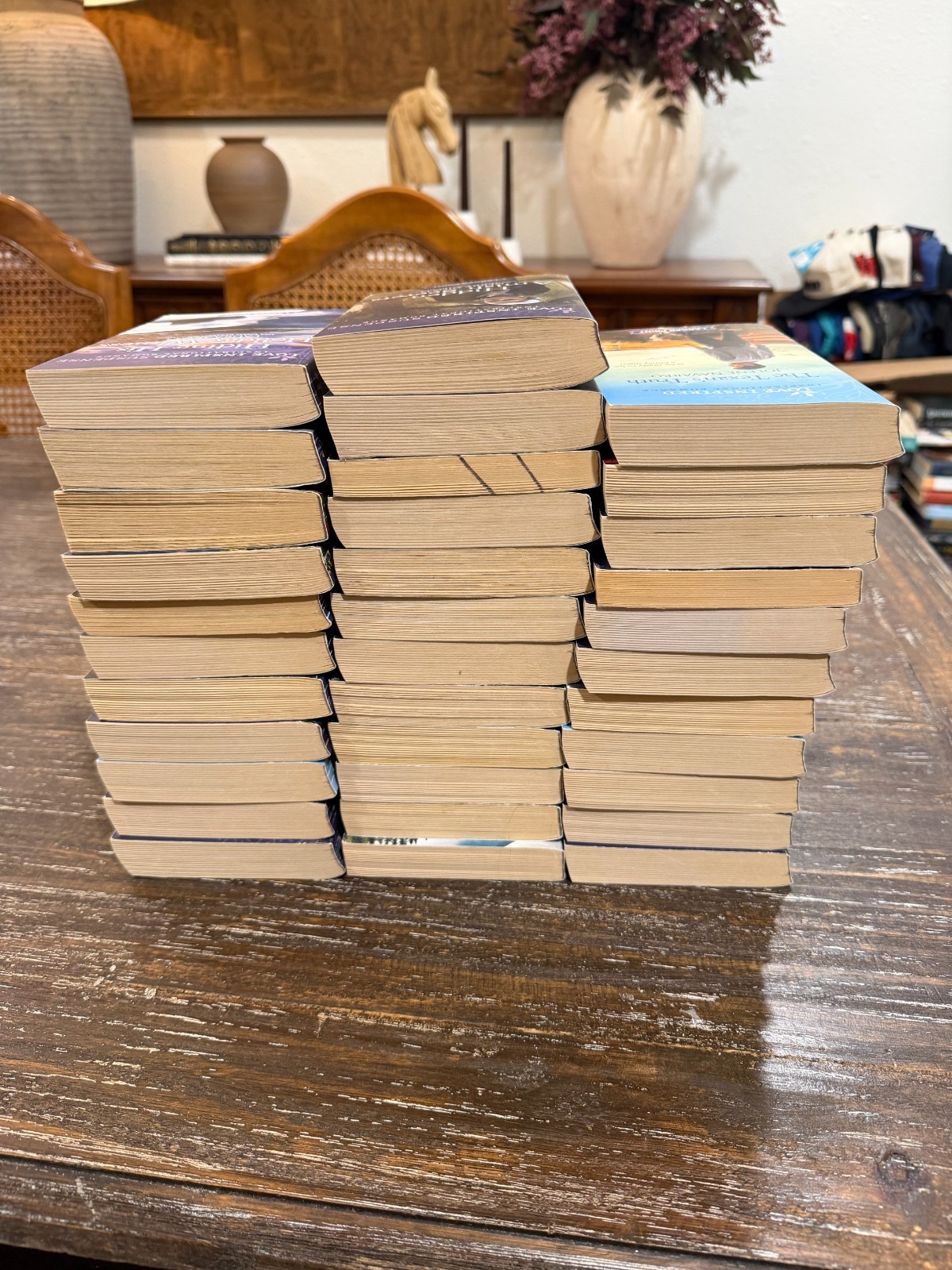 Lot of 34 LOVE INSPIRED Suspense / Romance (Some Larger Print) Books