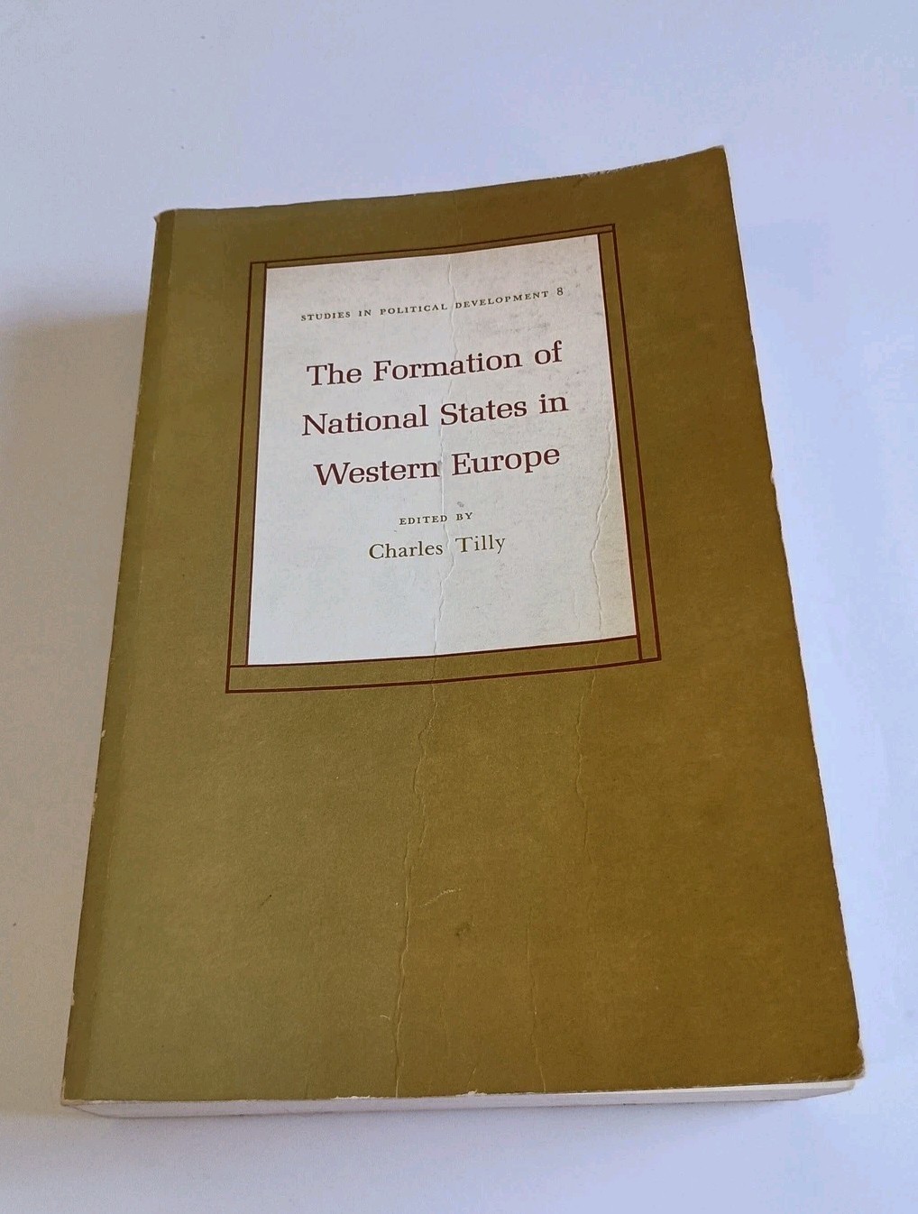 The Formation Of National States In Western Europe Edited By Charles Tilly 1975