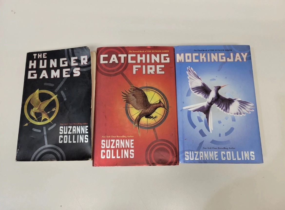 The Hunger Games Trilogy Book Set By Suzanne Collins Hardcover and Paperback Lot