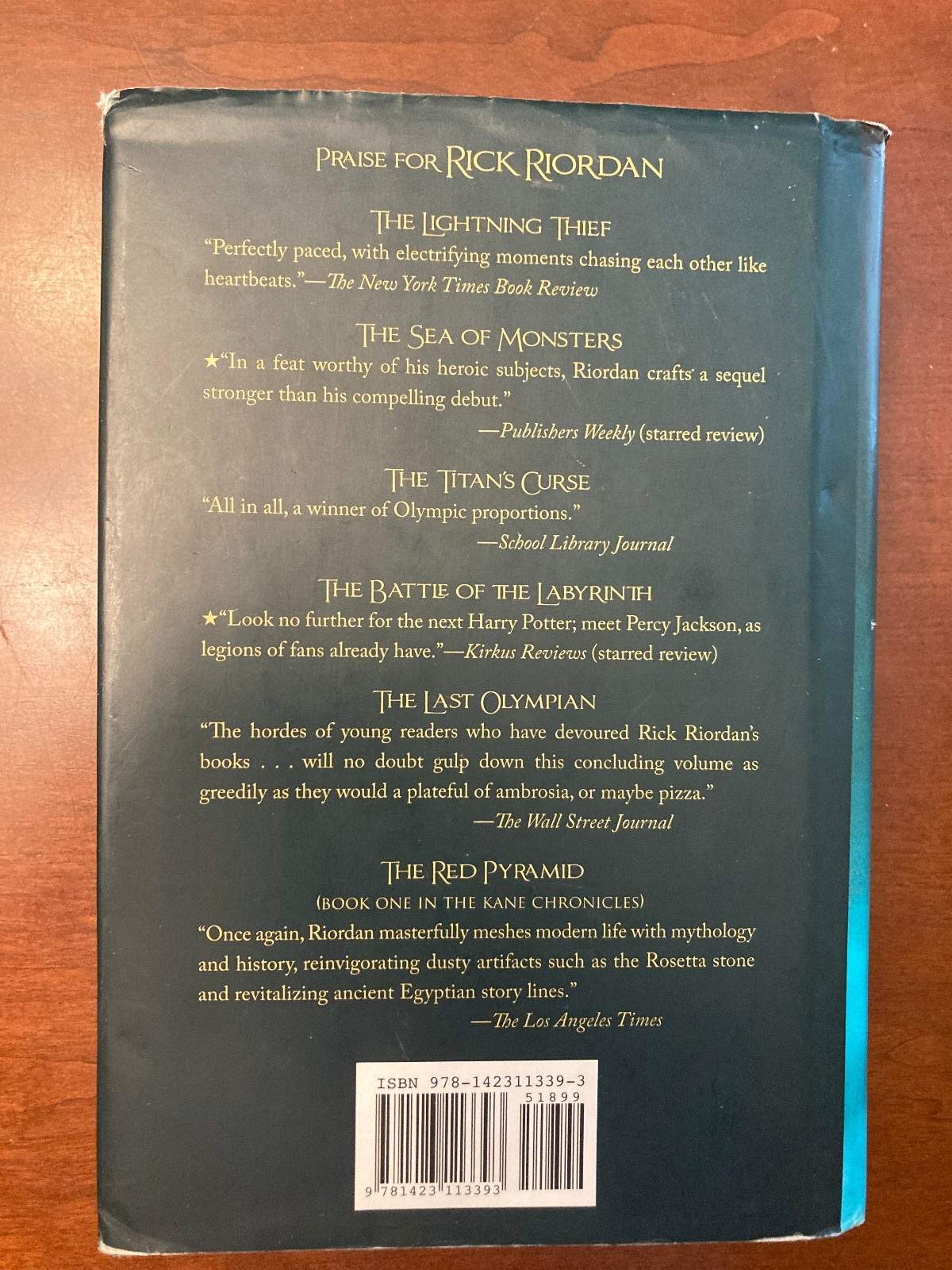 The Lost Hero Rick Riordan Signed Autographed First Edition Hardcover BN