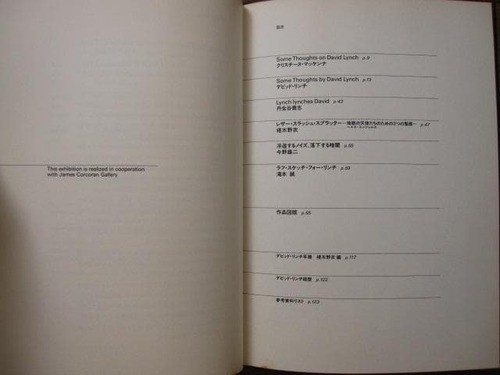 David Lynch Paintings Drawings Signed Art Book Treville 1991 Japan Fingerprint