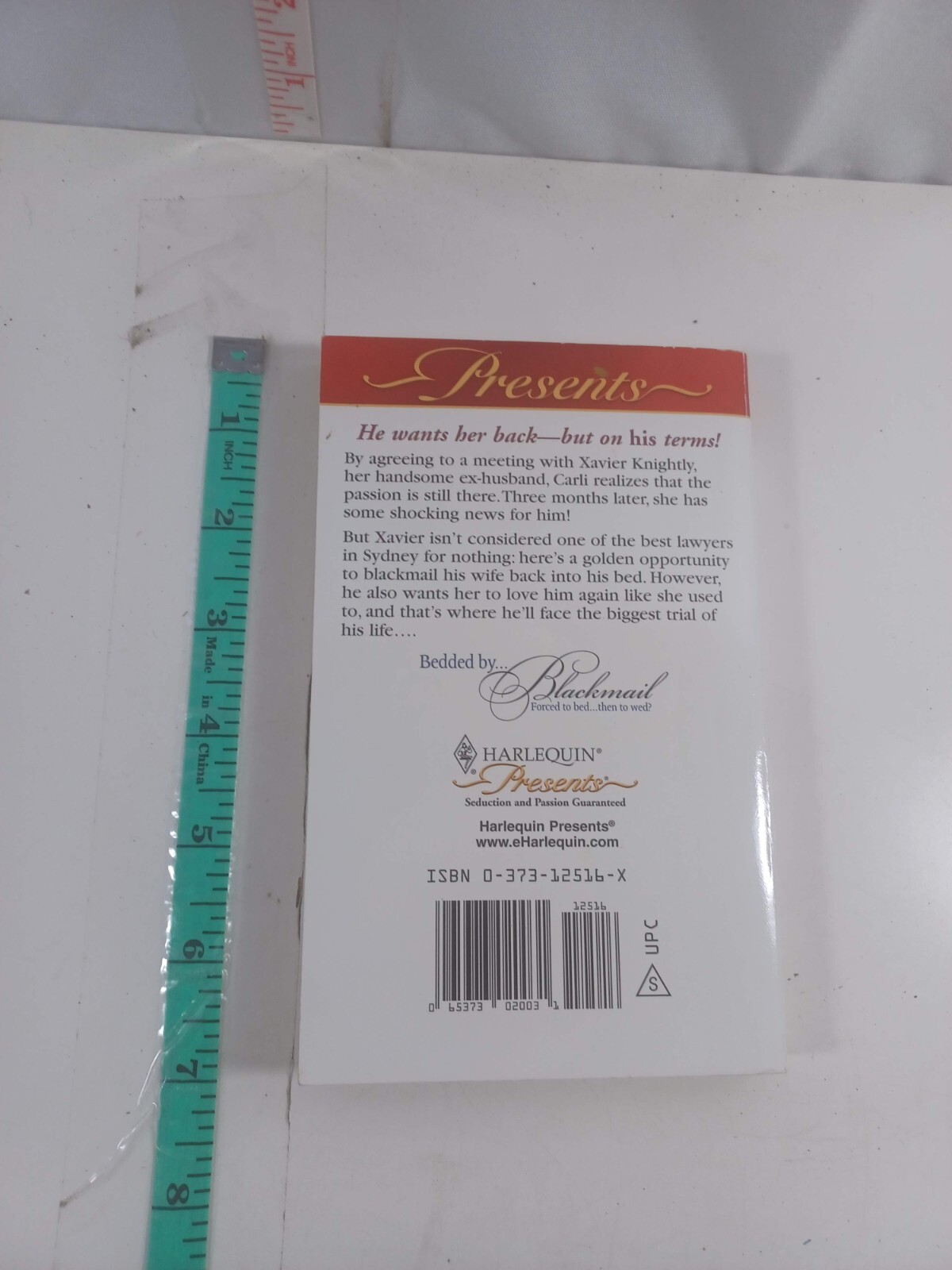 back in her husband’s bed by melaine milburne novel paperback good