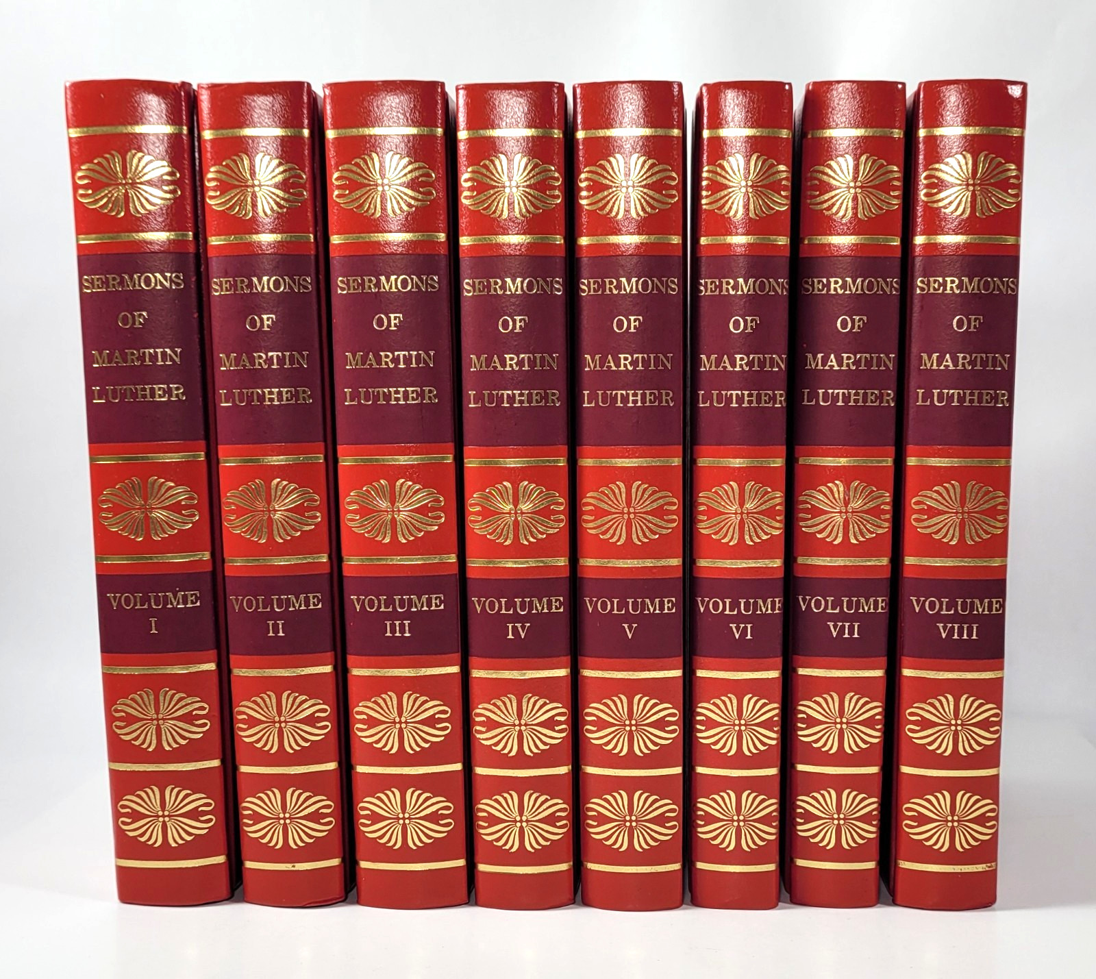 Sermons of Martin Luther Complete 8 Volume Hardcover Set Baker Book House