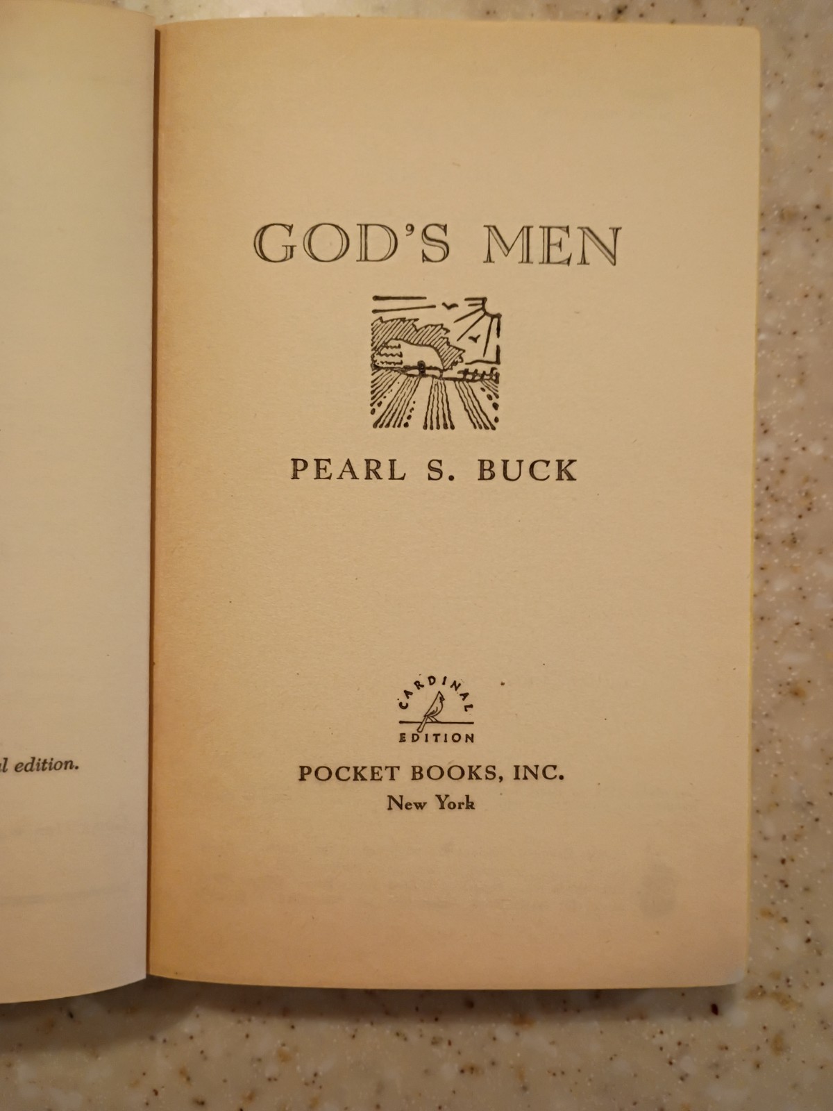 LOT OF 3 PEARL S BUCK CARDINAL EDITION PAPERBACKS FAST FREE SHIPPING SEE PHOTOS