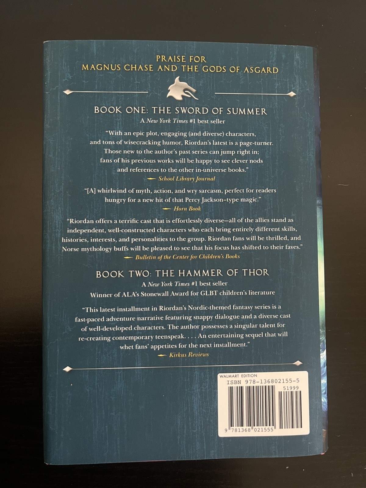 Rick Riordan MAGNUS CHASE Complete Series Lot of 3 Set HARDCOVER Books