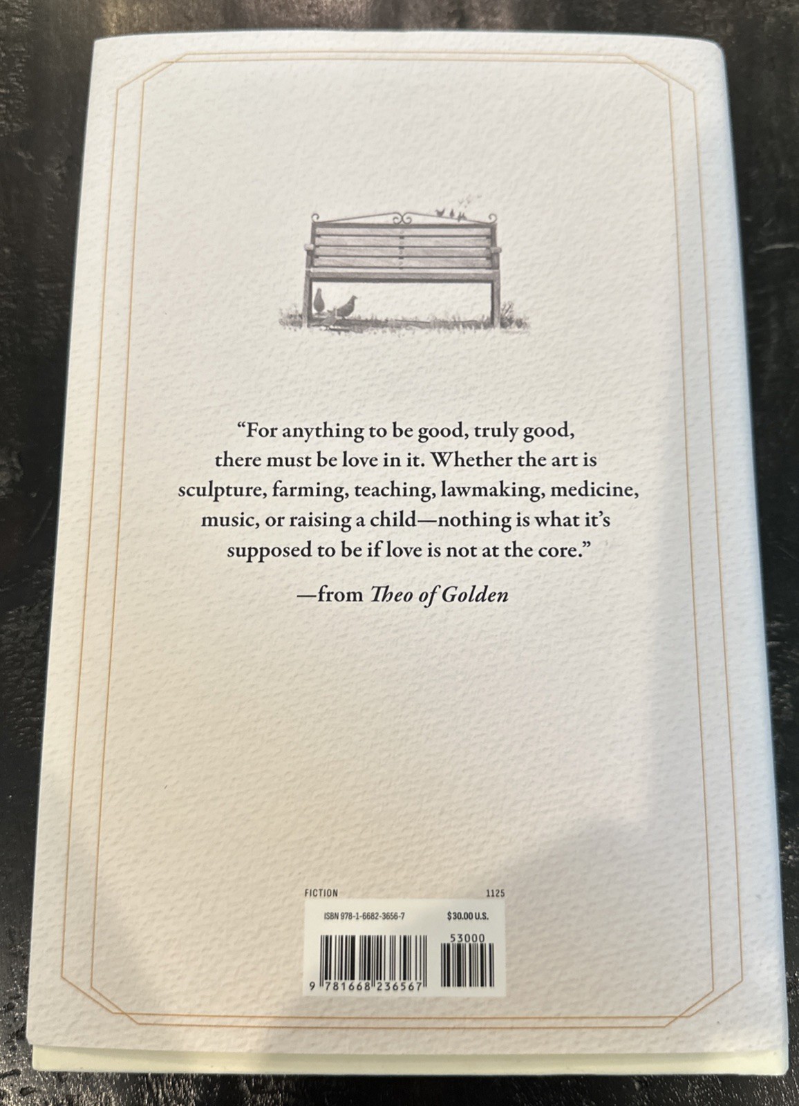 SIGNED – THEO OF GOLDEN Allen Levi – Hardcover Dust jacket – Brand New