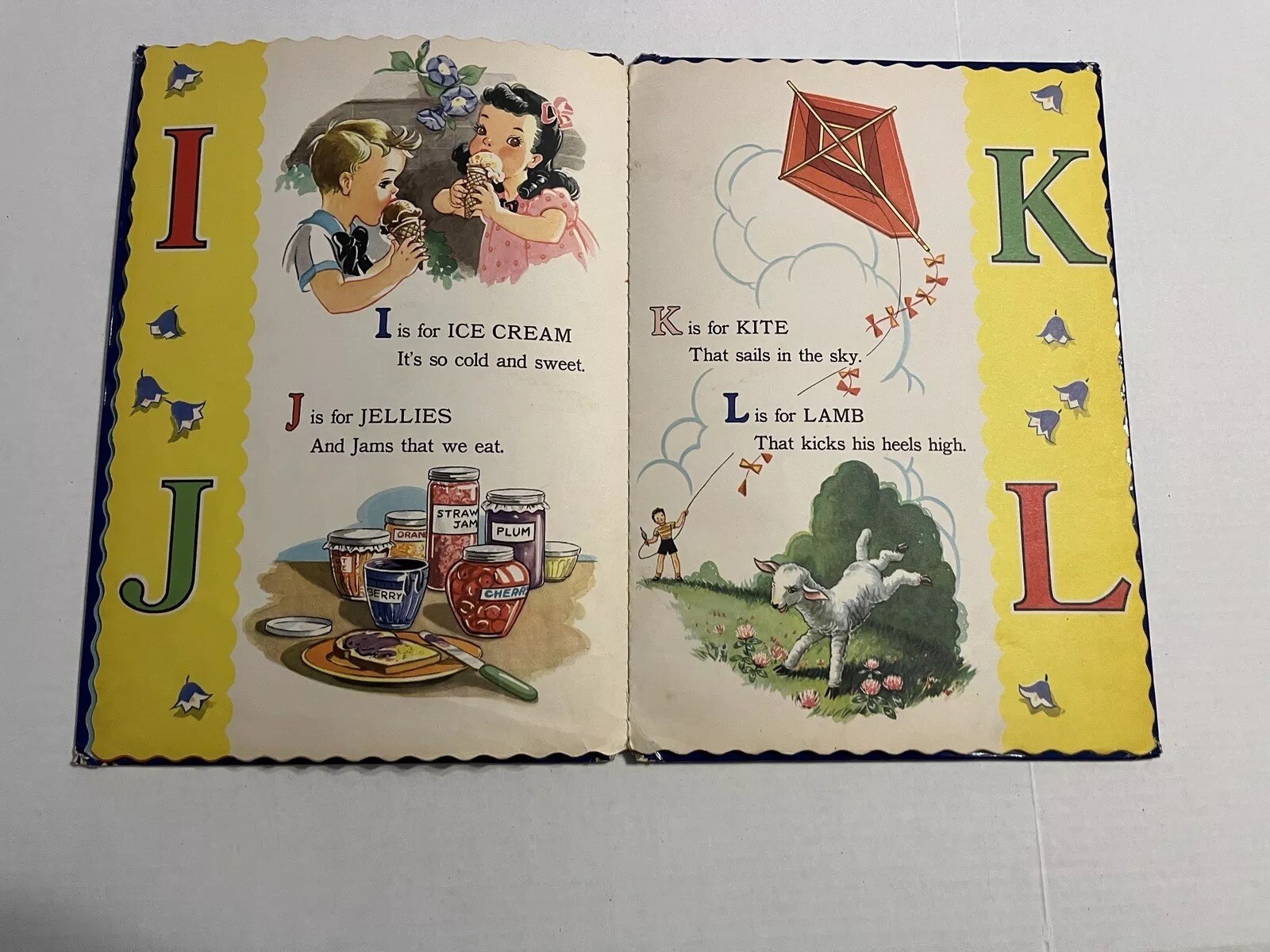 1948 Whitman Publishing The ABC Picture Book Large Hardcover