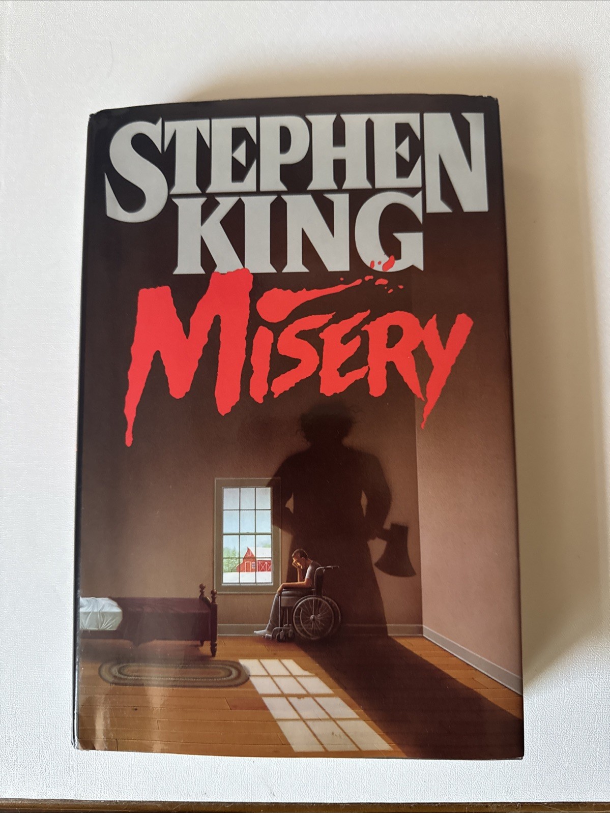 First Edition – Misery by Stephen King (1987, Hardcover) Dust Jacket