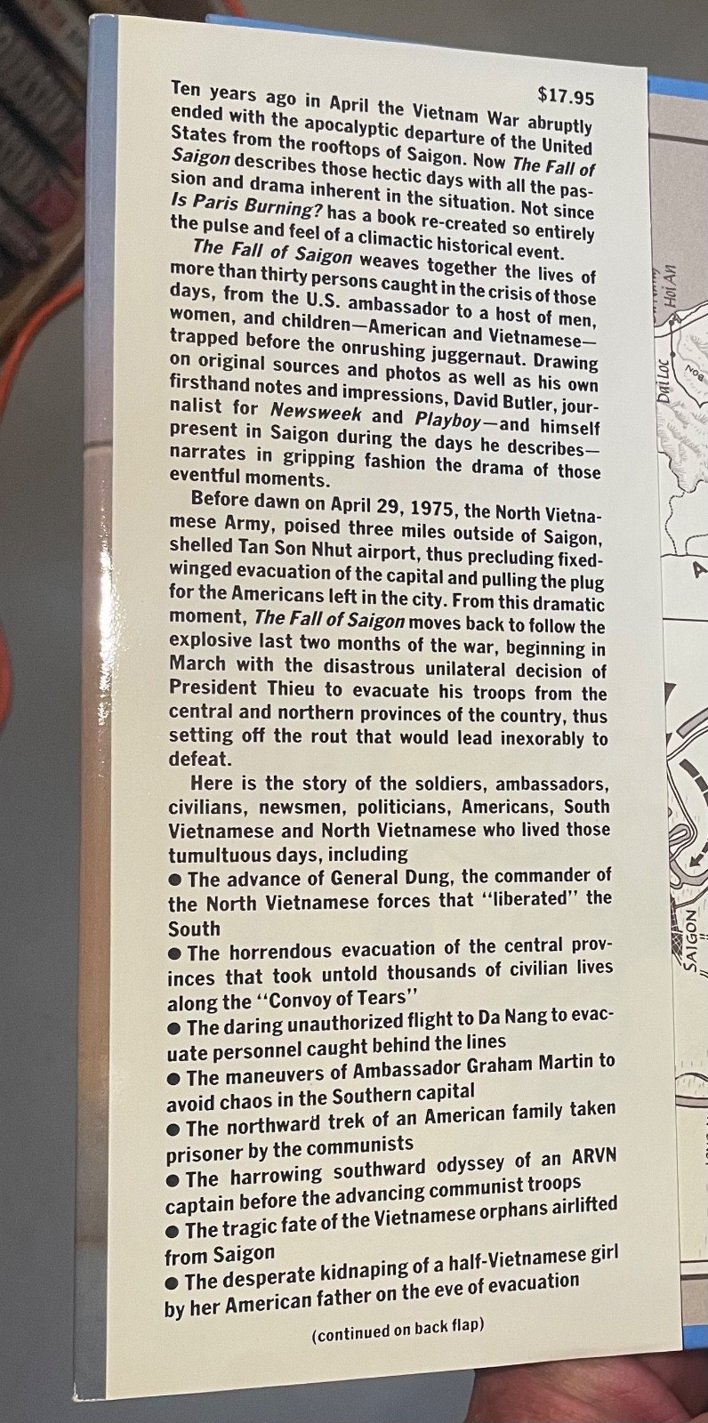 The Fall Of Saigon – David Butler, First Edition, NearFine (VG dust jacket) 1985