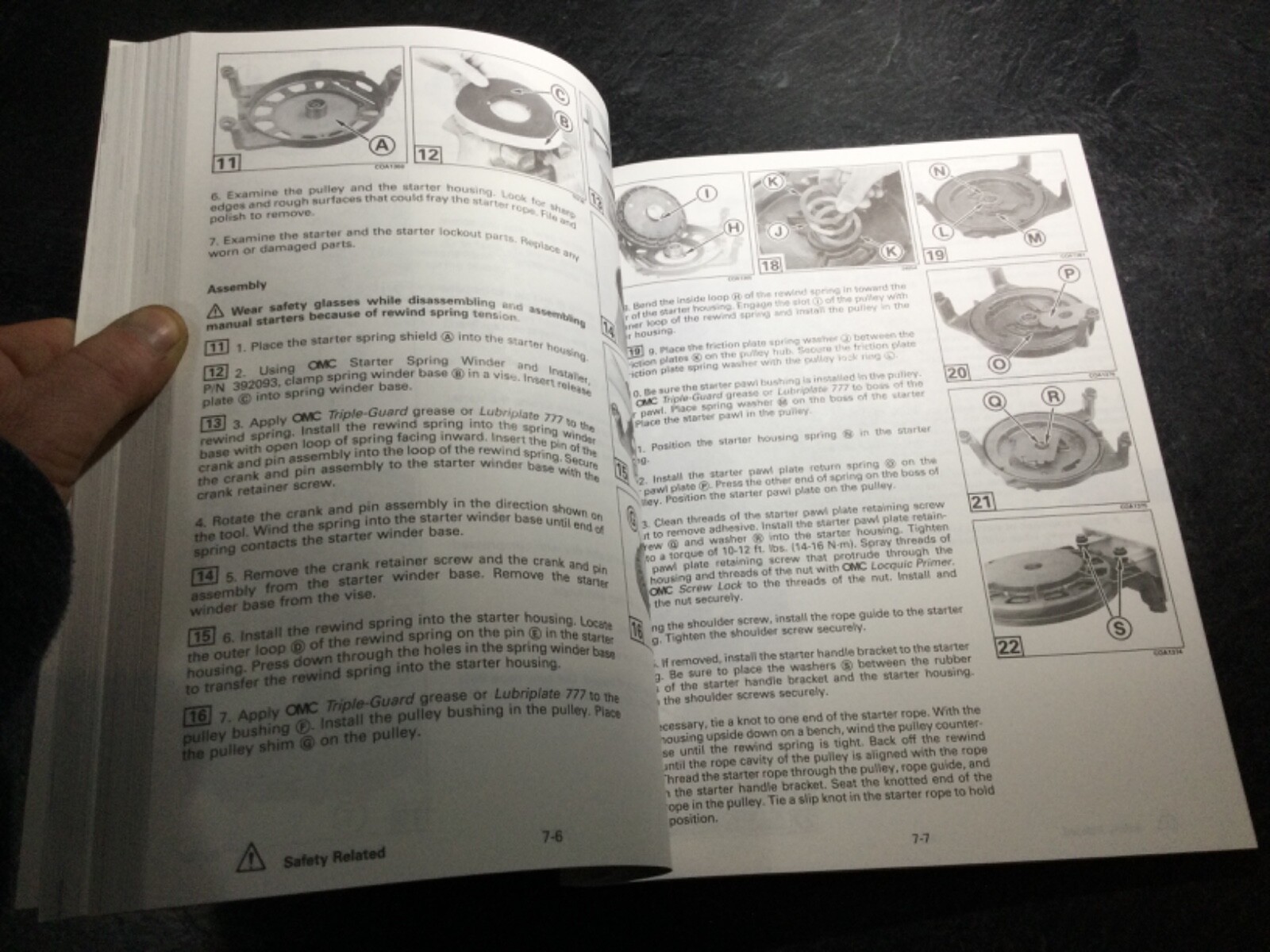 1997 Johnson & Evinrude „EU“ 50, 60, 65 70 HP 3-Cylinder Outboard Service Manual