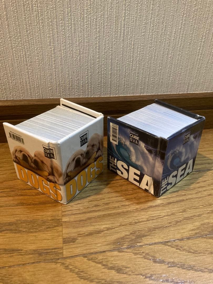 !Cute cube book, foreign book, mini book, interior
