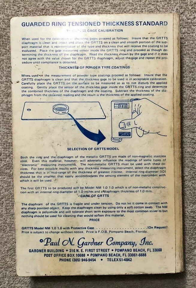 Paul N. Gardner Company, Inc. Price Book – 768 Pages
