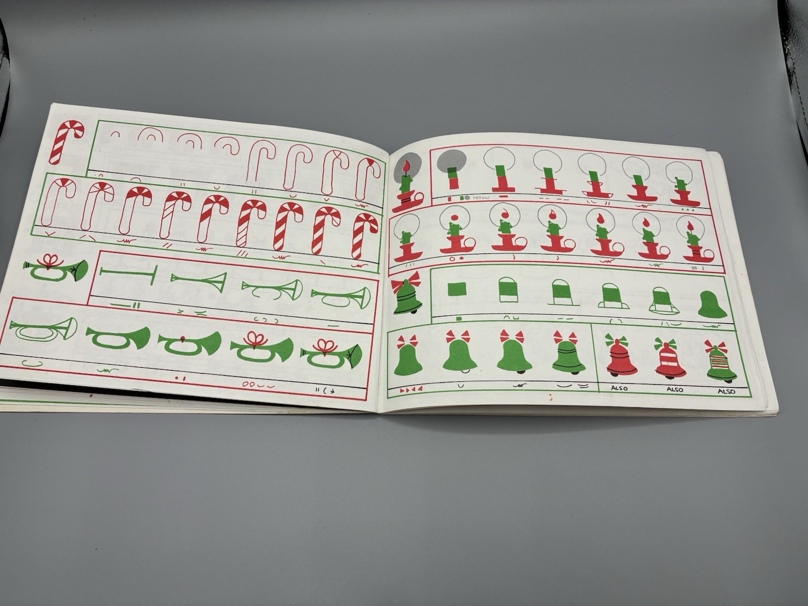 RARE Ed Emberley’s Christmas Drawing Book 1987 Softcover Vintage 30 Pages