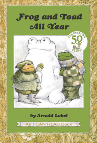 Frog and Toad All Year (I Can Read Level 2) – Paperback By Lobel, Arnold – GOOD