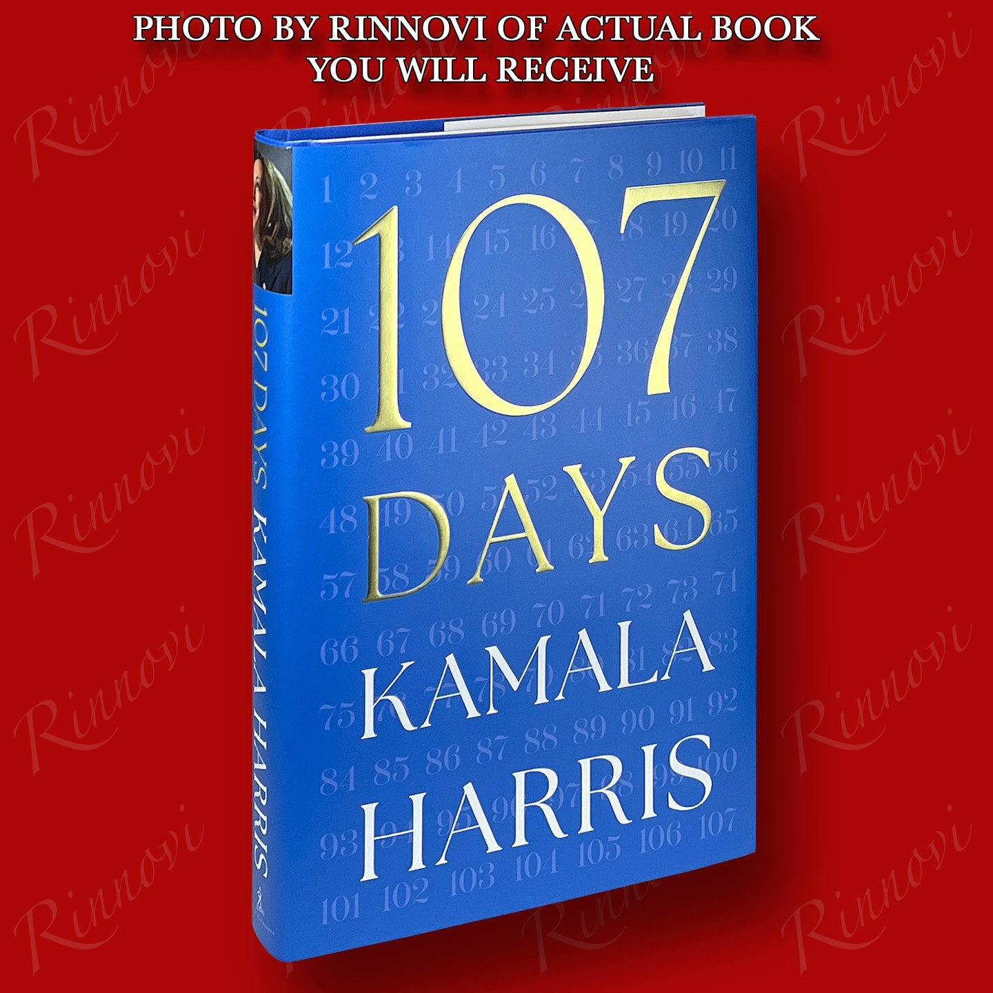 107 Days SIGNED Kamala Harris (2025,HC,1st/1st) BRAND NEW
