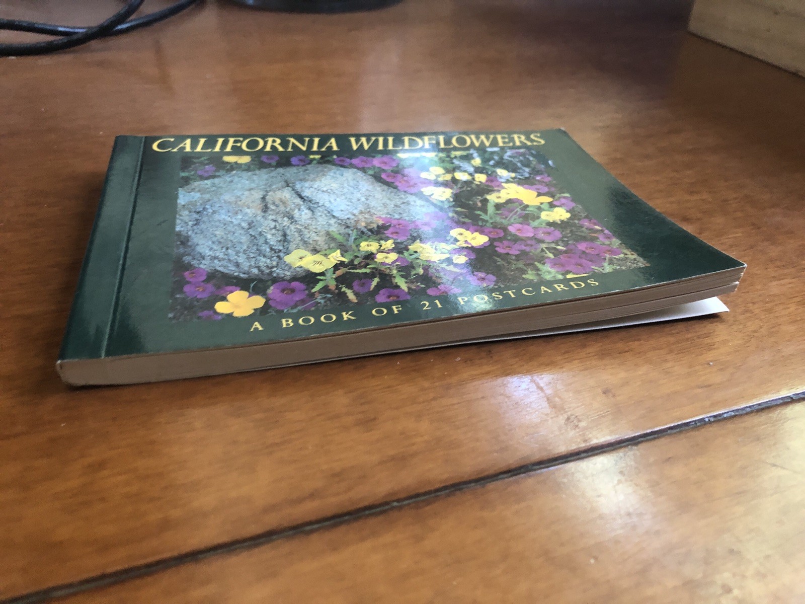California Wildflowers A Book of 21 Postcards Browntrout Publishers Photos VTG