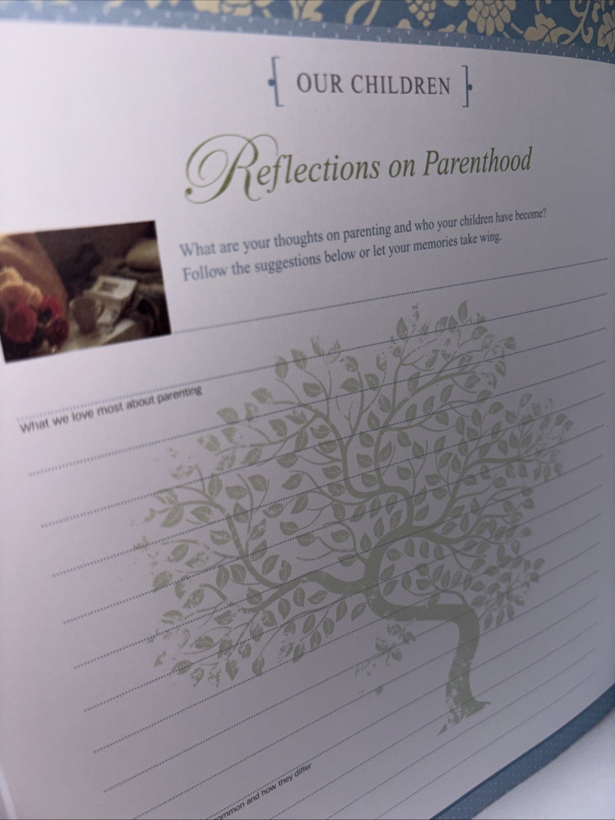 Grandparent’s Book of Shared Memories, Hardback, Keepsake, 10.5×9.75” Unused