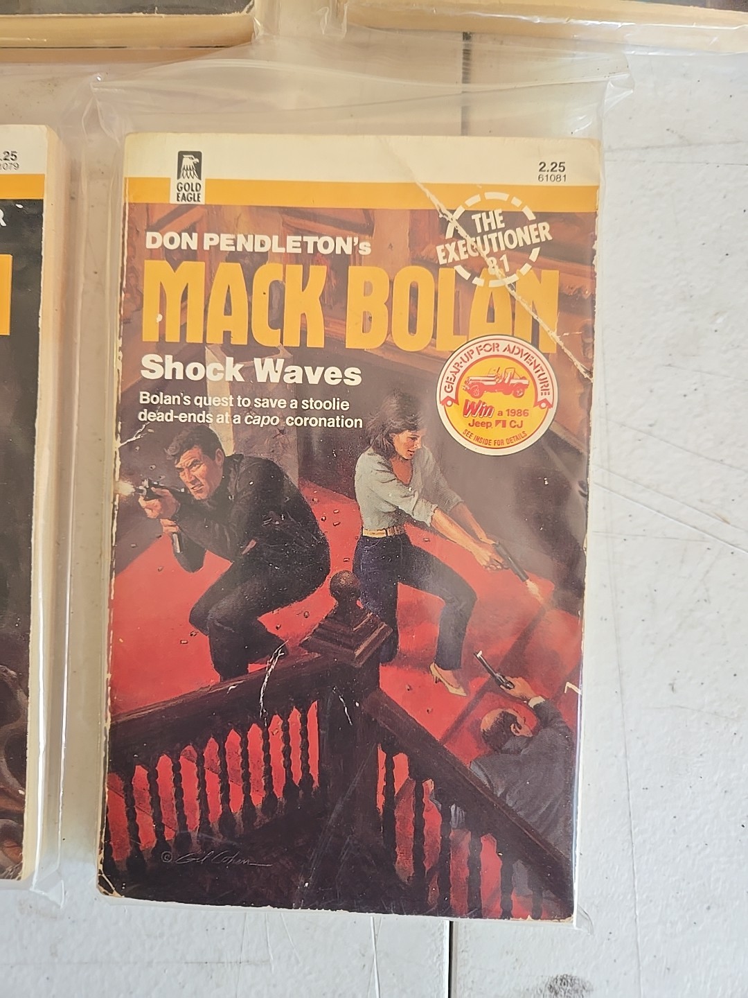Don Pendletons Mack Bolan Paperback Lot Of 12