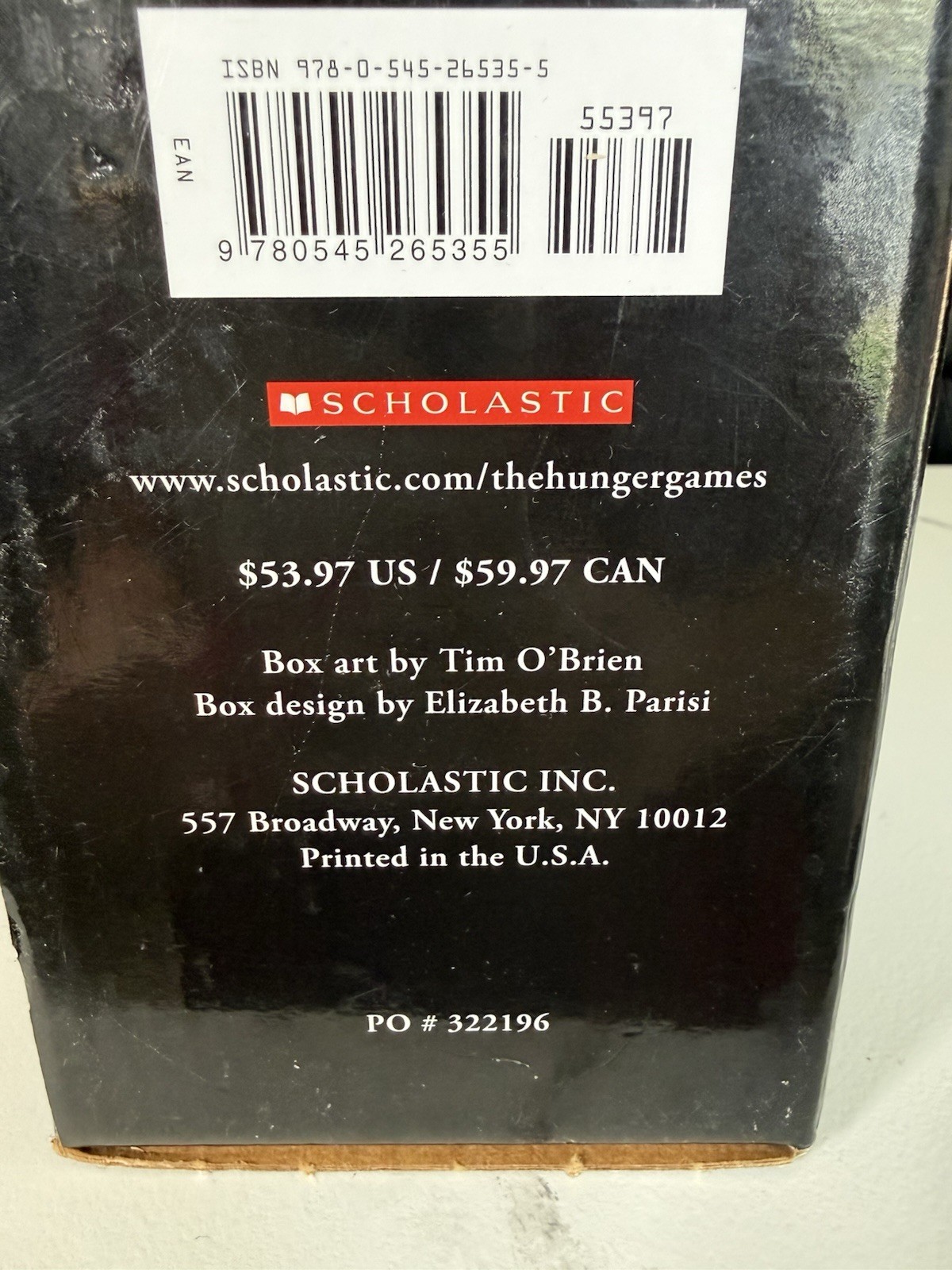 The Hunger Games Trilogy Boxed Set Set by Suzanne Collins (Hardcover)