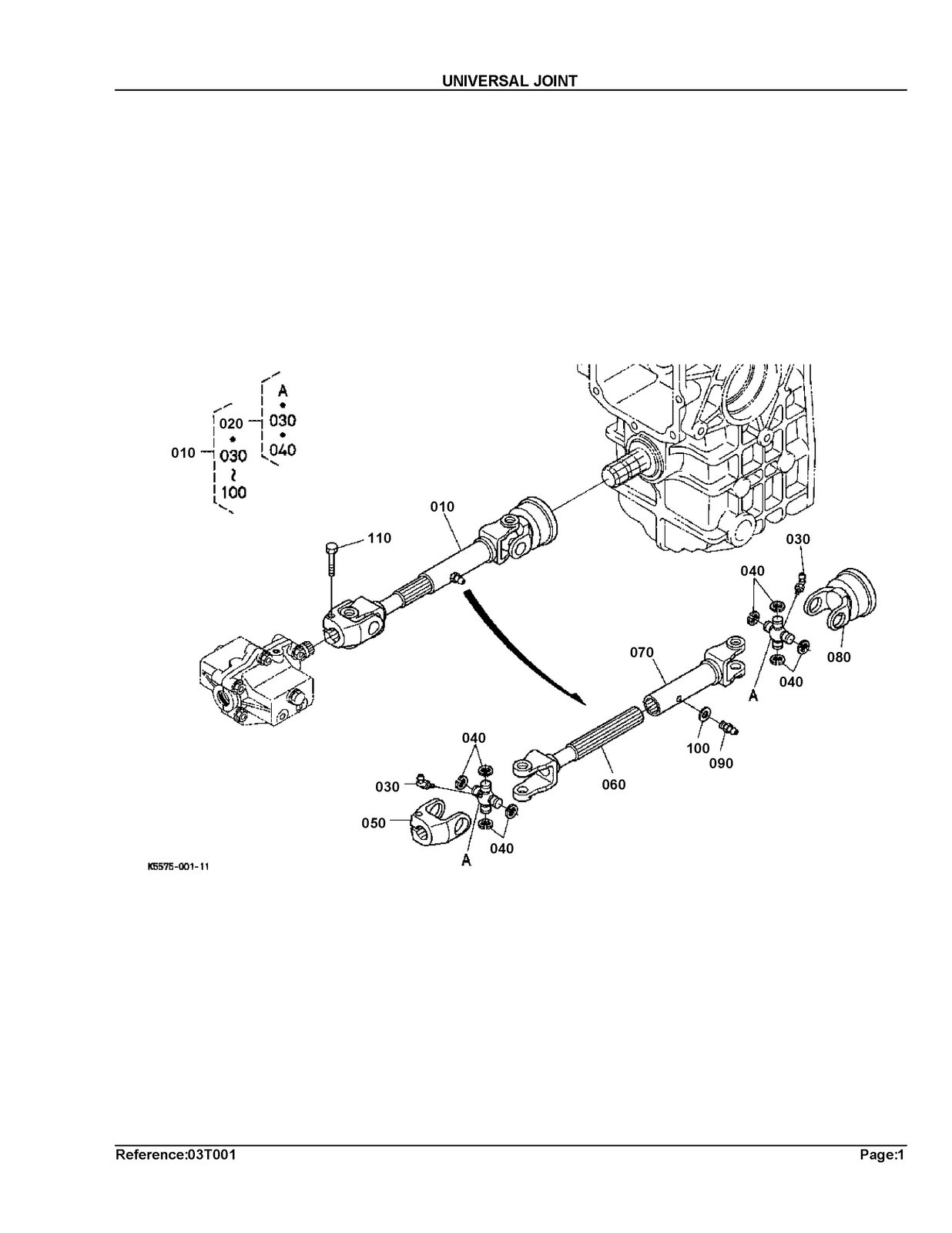 KUBOTA RCK54-23ZG Parts Manual – STEEL WIRE BINDING – PROTECTIVE COVERING