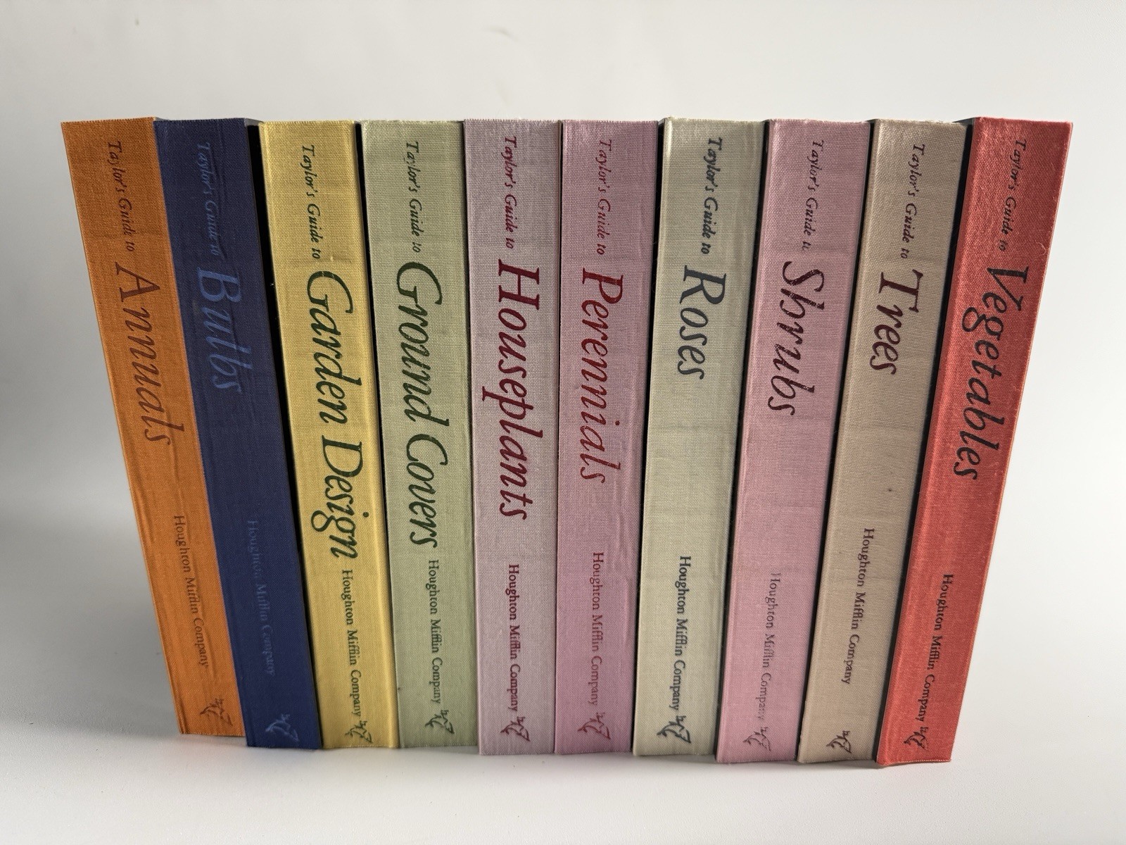 Taylor’s Guide to Gardening Set (10) Houghton Mifflin Annuals Trees Vegetables
