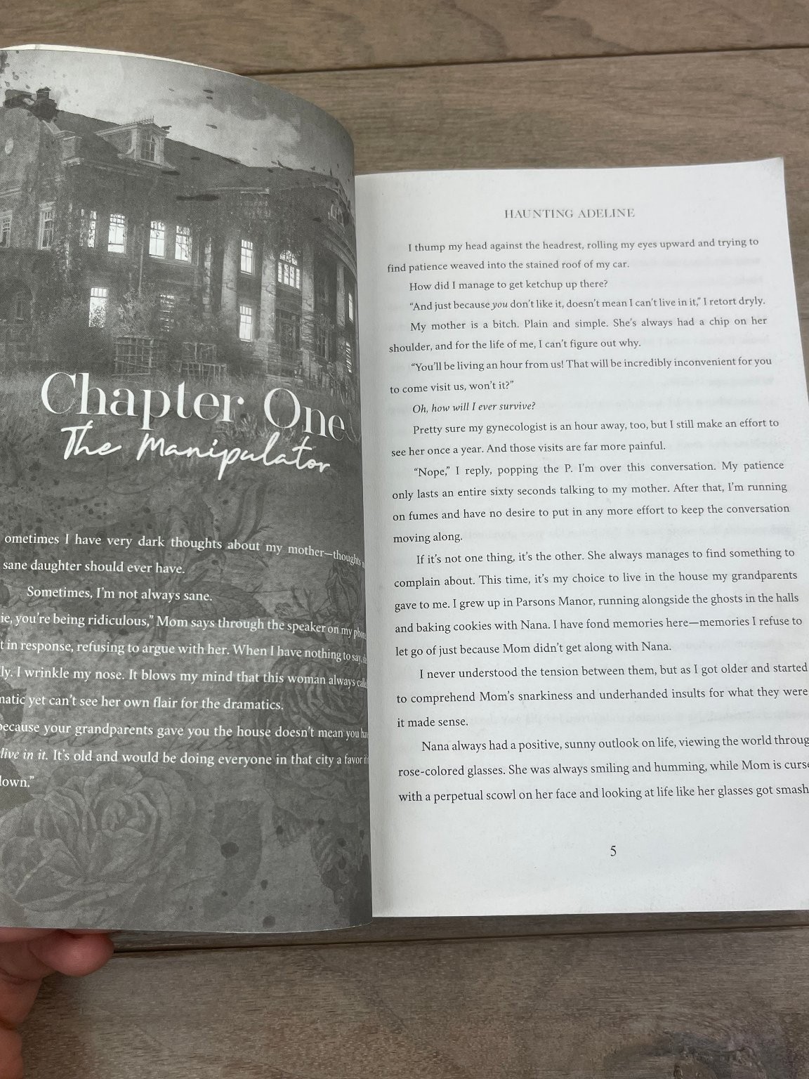 Haunting Adeline H.D. Carlton 2021 Second Edition Dark Romance Thriller