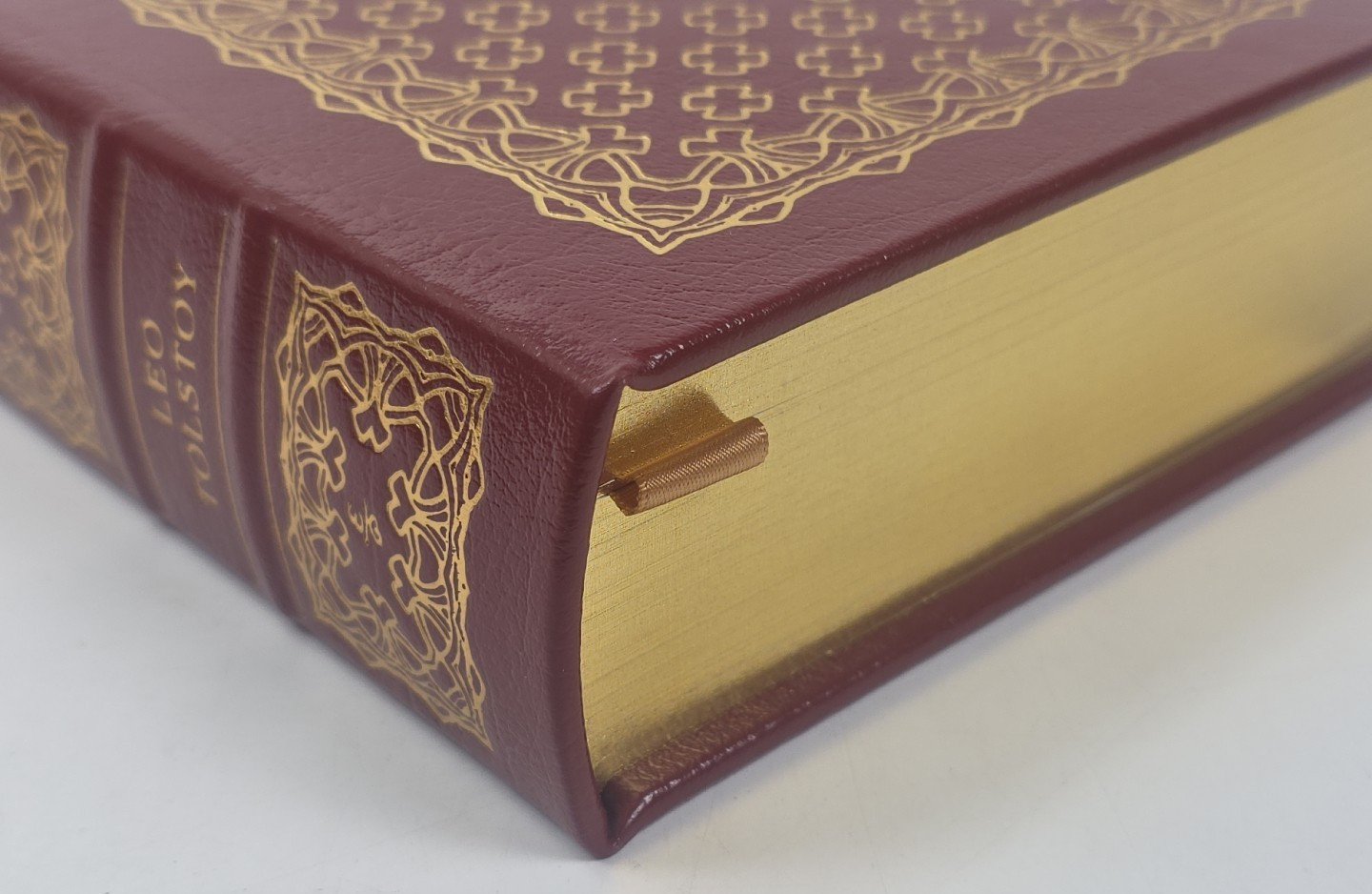 Lot of 2 Easton Press HC Books ~ War and Peace & Anna Karenina by: Leo Tolstoy