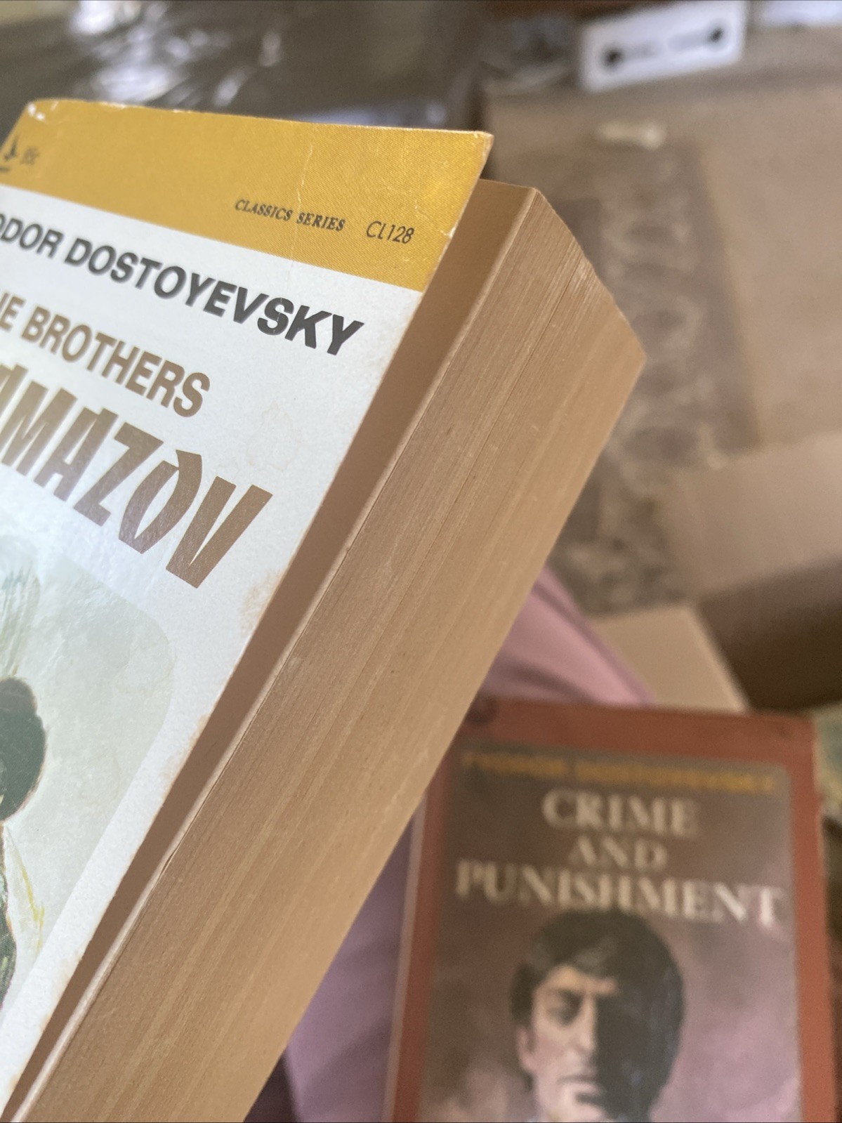 THE BROTHERS KARAMAZOV By Fyodor Dostoevsky, PAPERBACK, AIRMONT CLASSICS, 1966