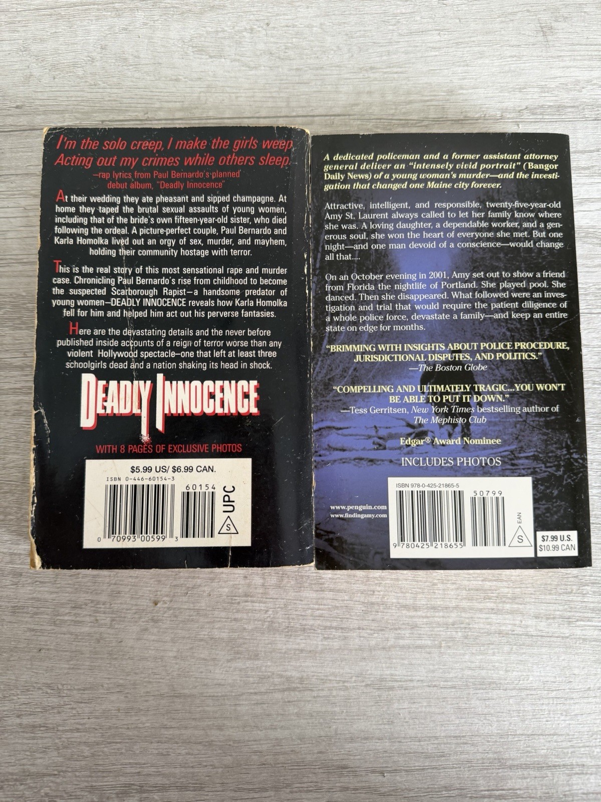 True Crime Paperback Lot 10 Books Murder Mystery Serial Killer Bundle