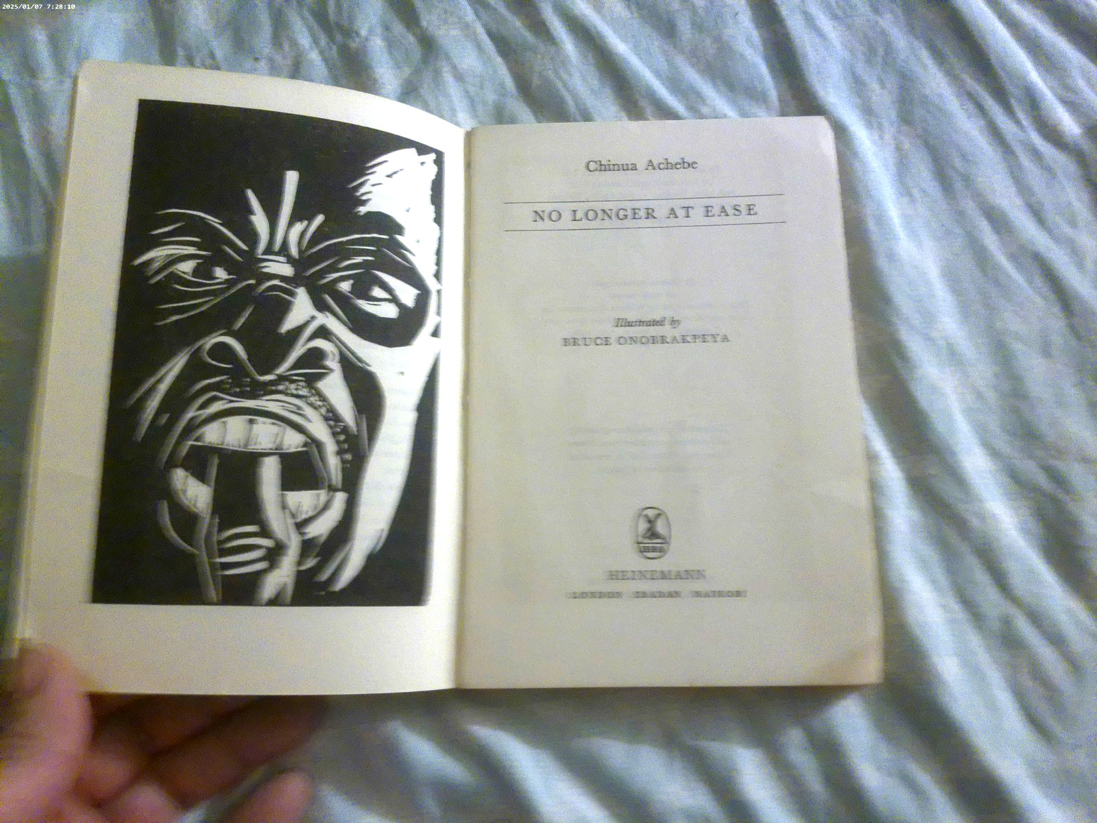 2 pbs by Chinua Achebe NO LONGER AT EASE & THE ARROW OF GOD
