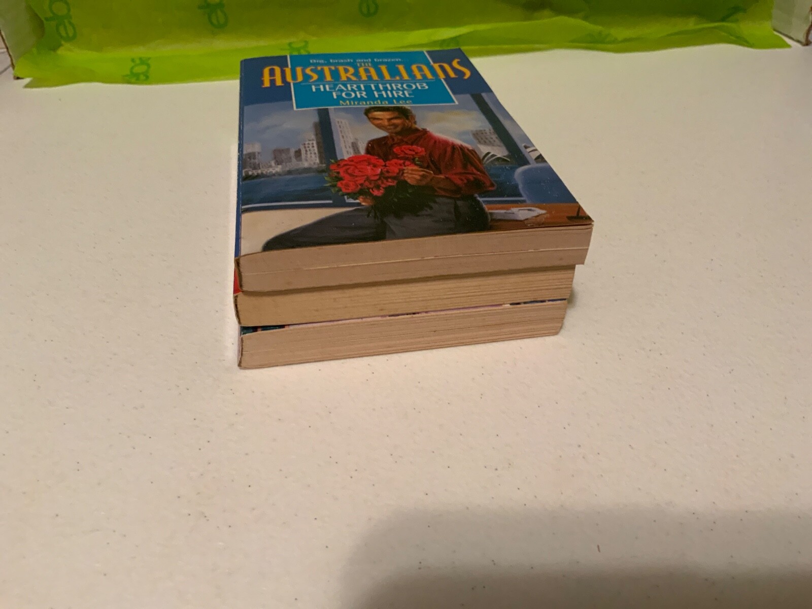 LOT OF 4 Harlequin The Australians Romance Series Paperback Books