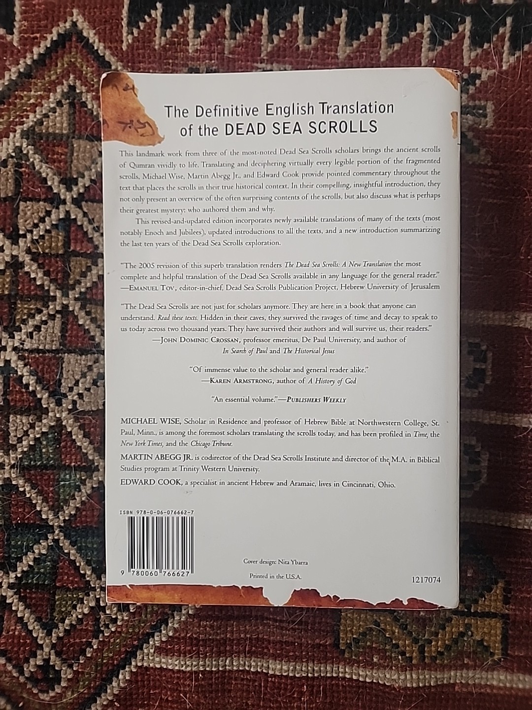 The Dead Sea Scrolls: A New Translation by Wise, Michael O.