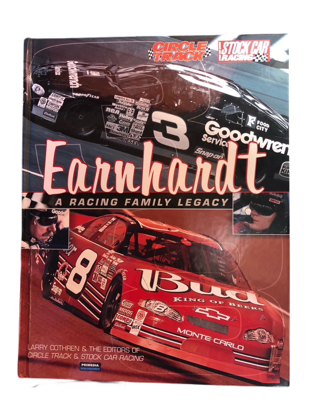 Earnhardt A Racing Family Legacy Primedia 2003 Hardcover 350 Pages Great Picture
