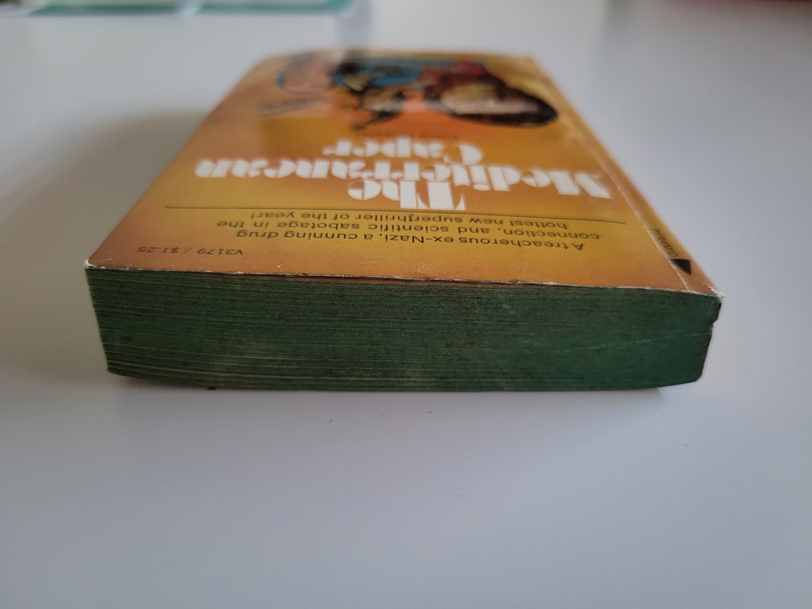 1973 THE MEDITERRANEAN CAPER CLIVE CUSSLER 1ST /1ST EDITION PAPERBACK DIRK PITT