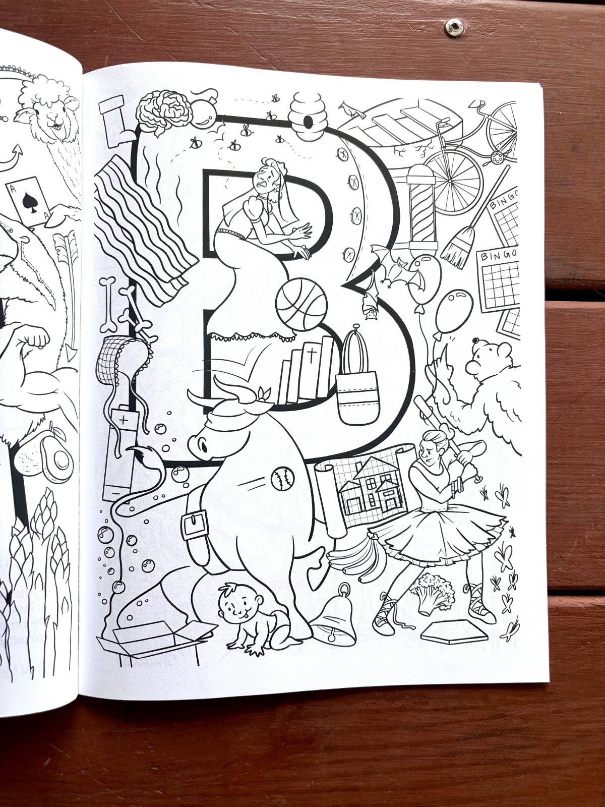 The Ultimate Alphabet Coloring Book 5 By Alannah Dyer- 8.5×11 in. Ages 4-8 Fun